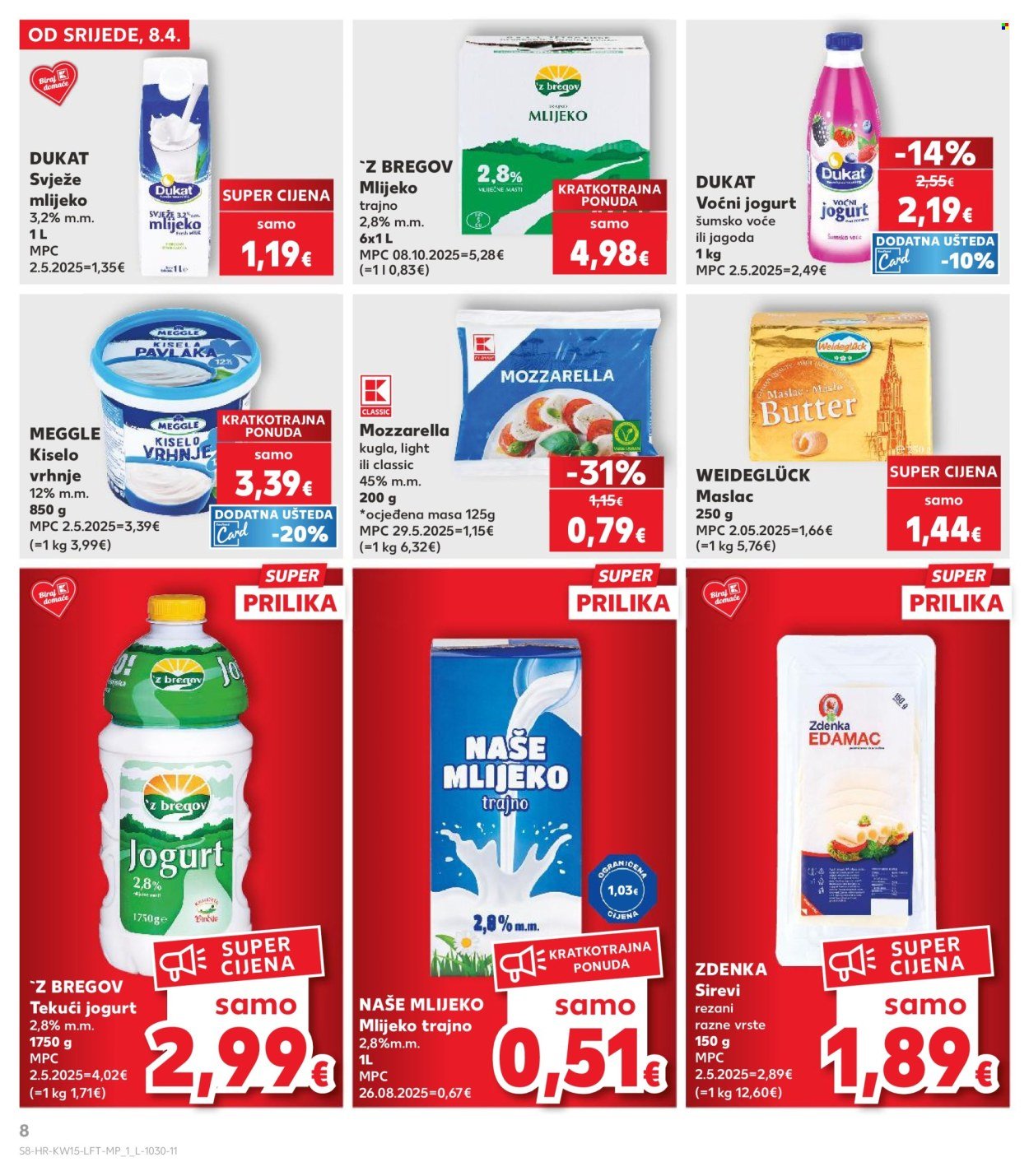 KAUFLAND katalog - Od srijede 08.04.2026.
