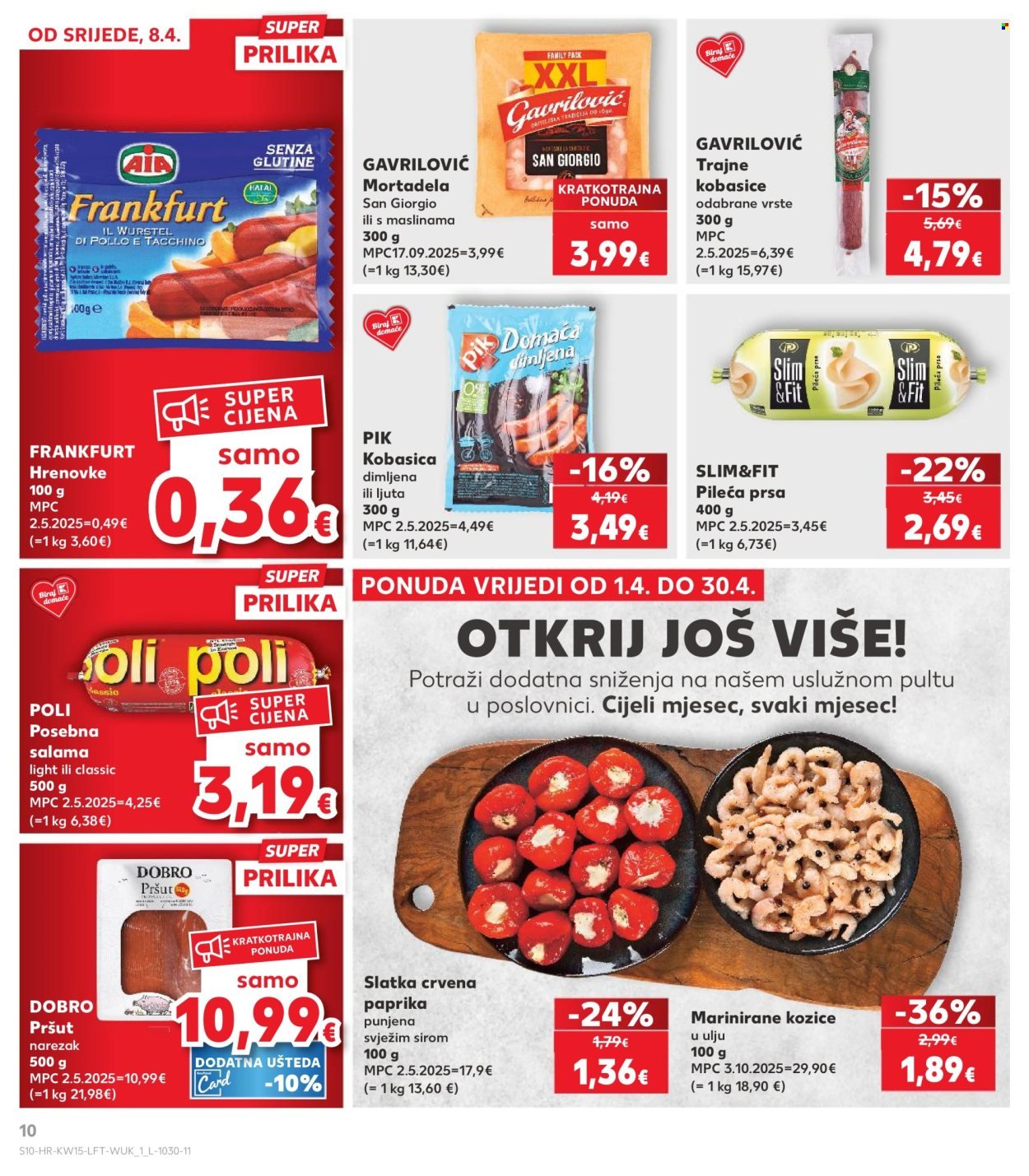 KAUFLAND katalog - Od srijede 08.04.2026.