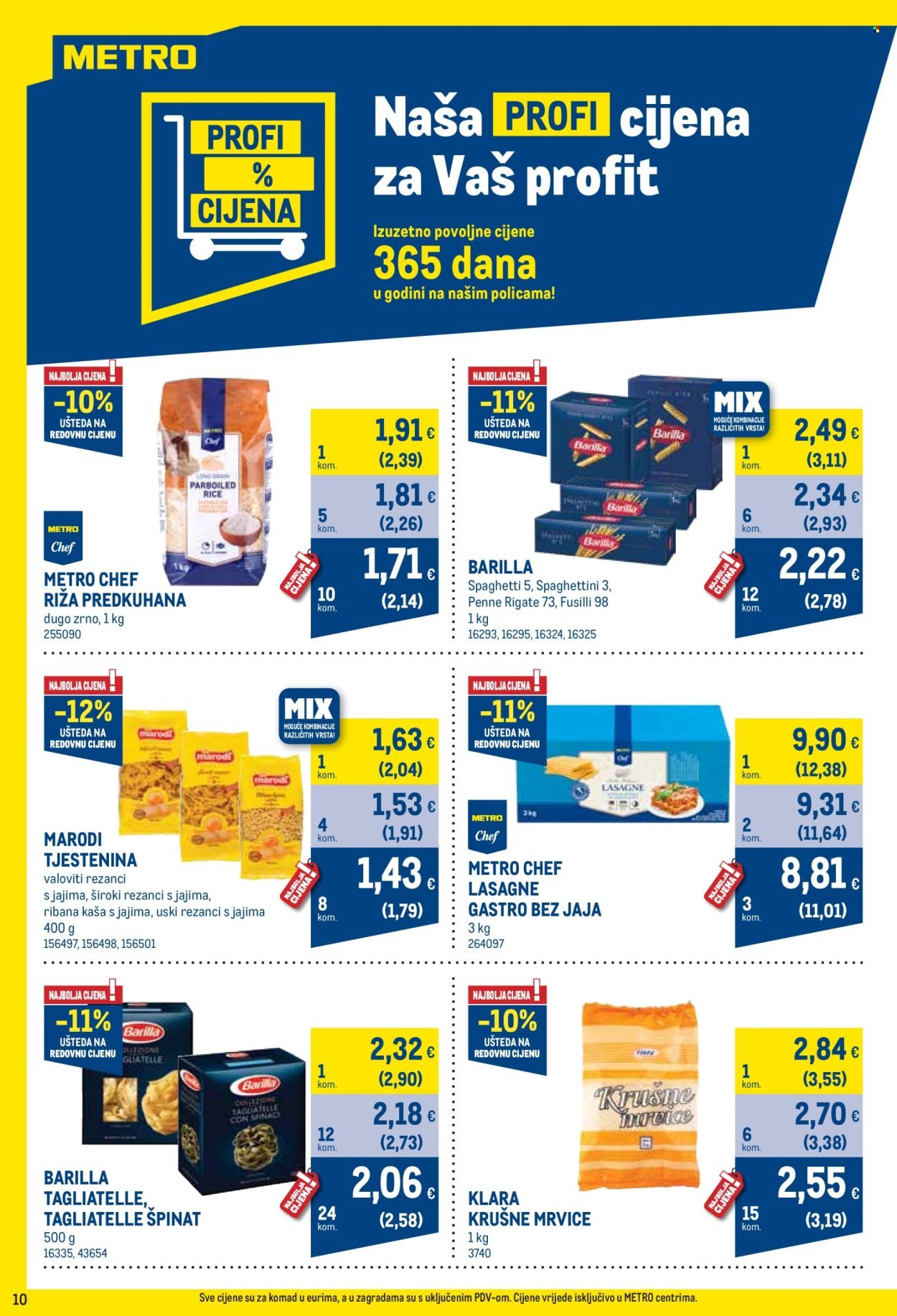 METRO katalog - Profi cijena