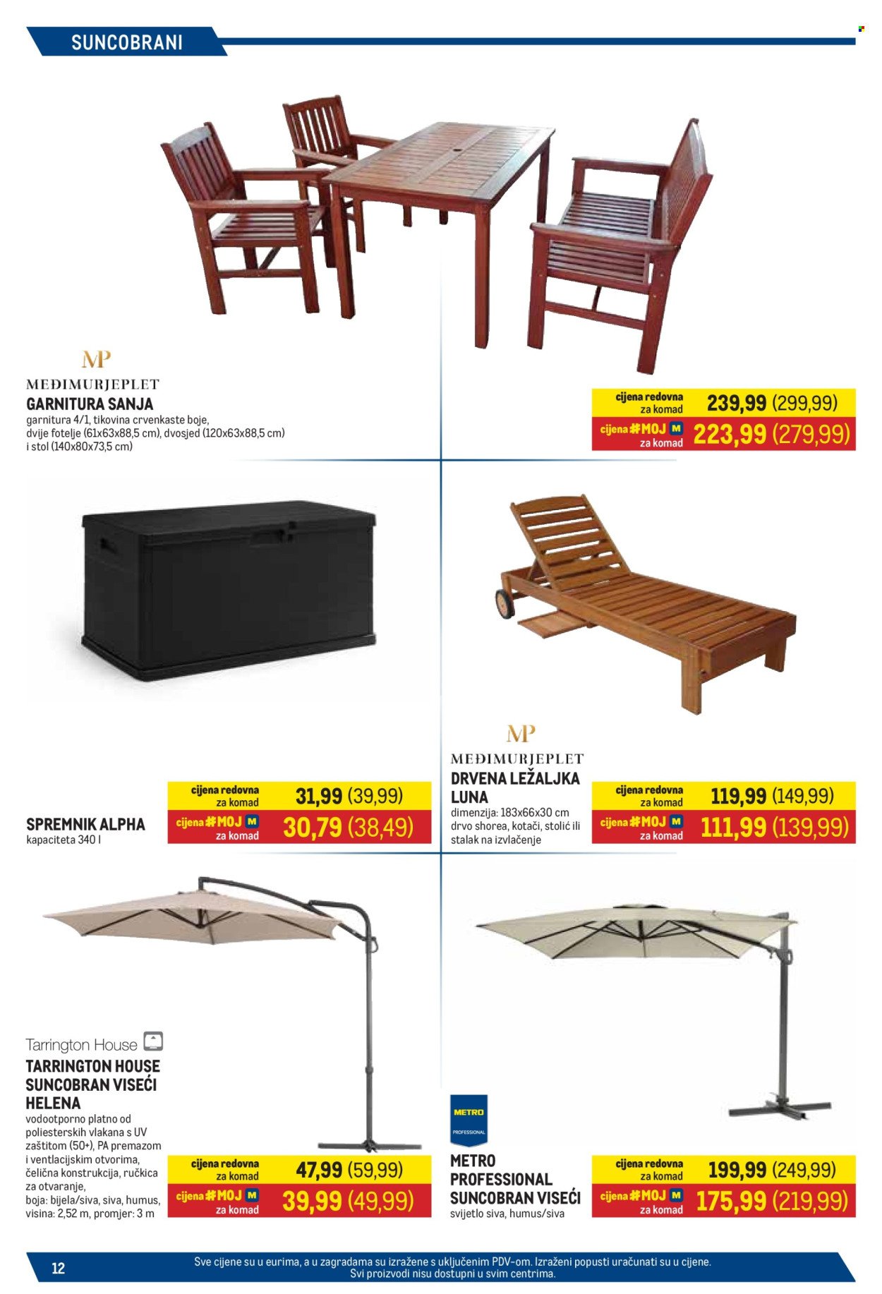 METRO katalog - Sve za terasu