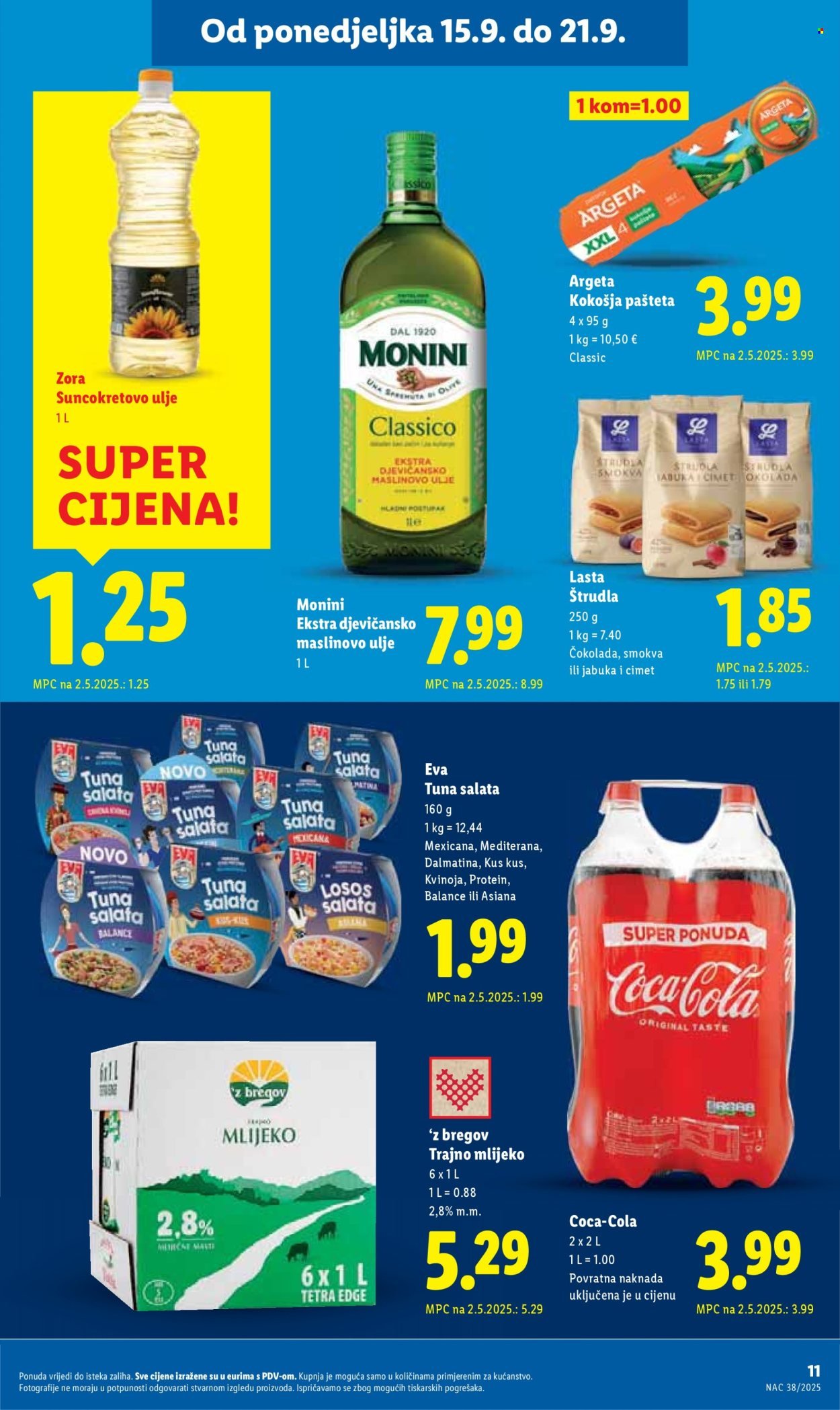 LIDL katalog - Od ponedeljka 15.09.2025.