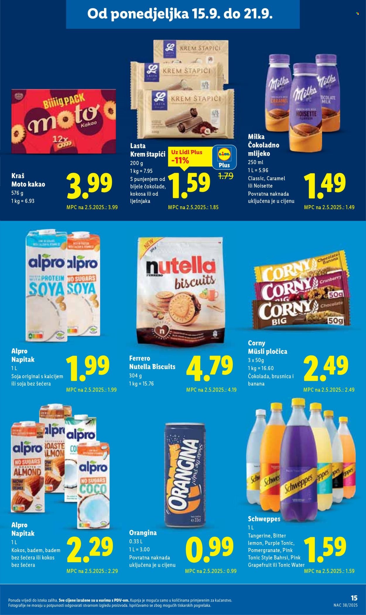 LIDL katalog - Od ponedeljka 15.09.2025.