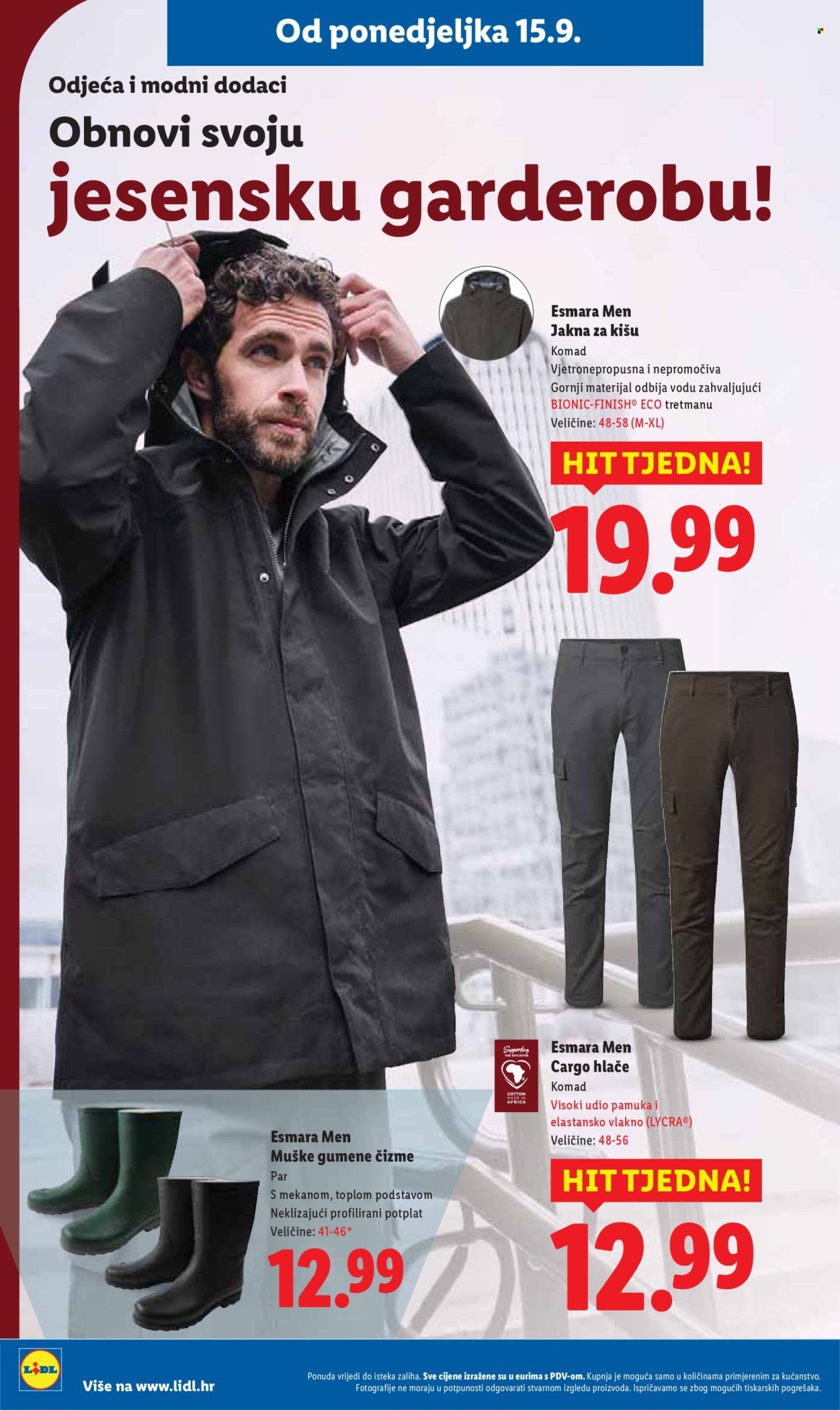 LIDL katalog - Od ponedeljka 15.09.2025.