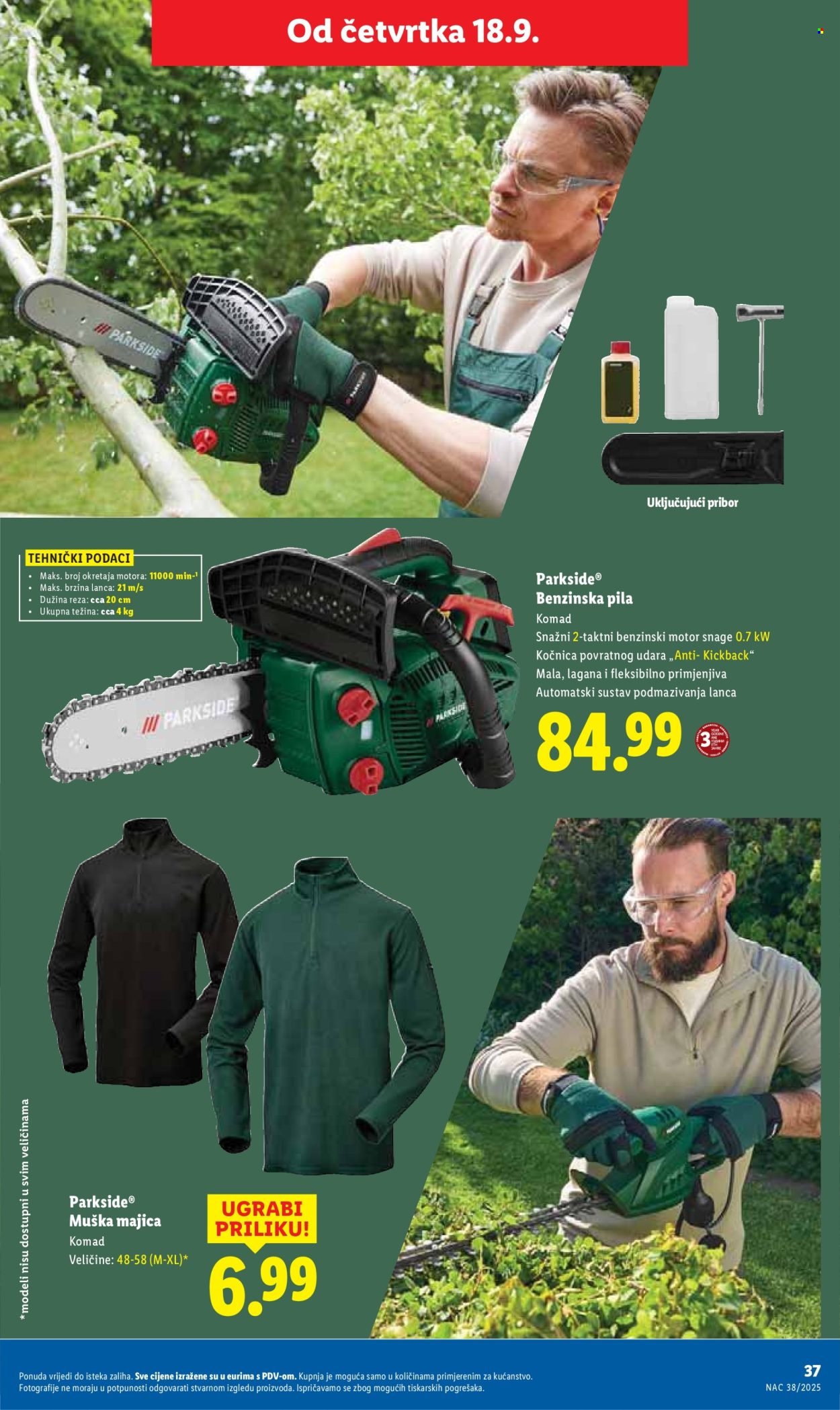 LIDL katalog - Od ponedeljka 15.09.2025.