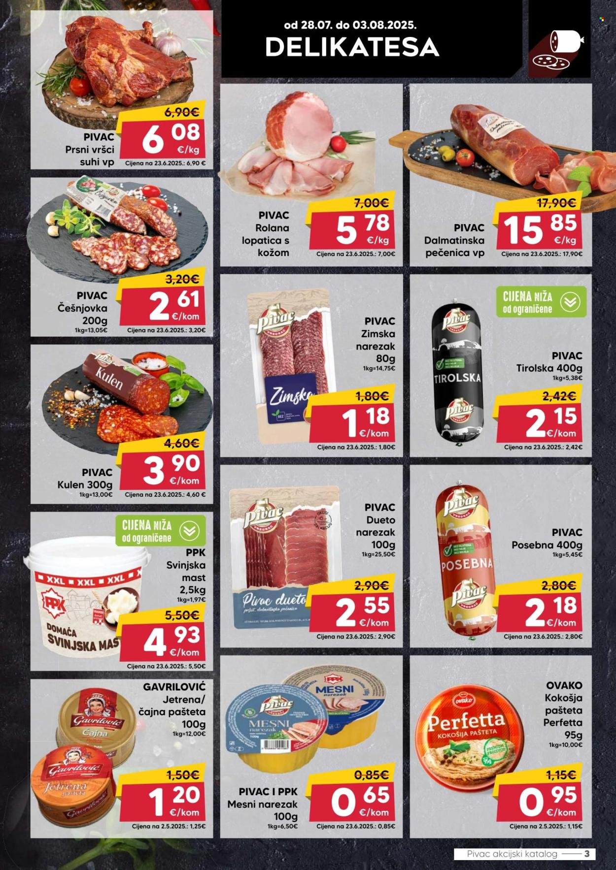 PIVAC katalog - Od ponedeljka 28.07.2025.