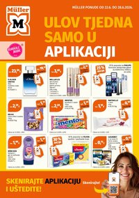 MÜLLER katalog - Ulov tjedna samo u aplikaciji