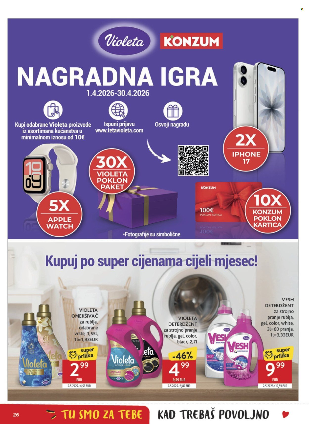 KONZUM katalog - Od srijede 01.04.2026.