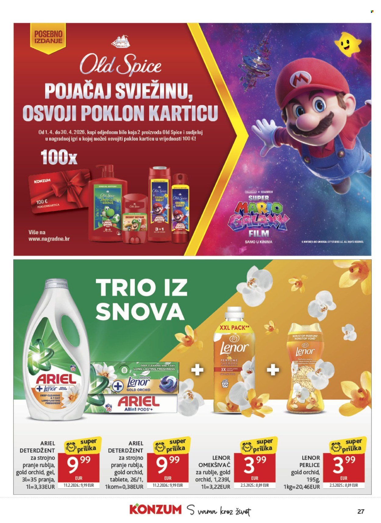KONZUM katalog - Od srijede 01.04.2026.