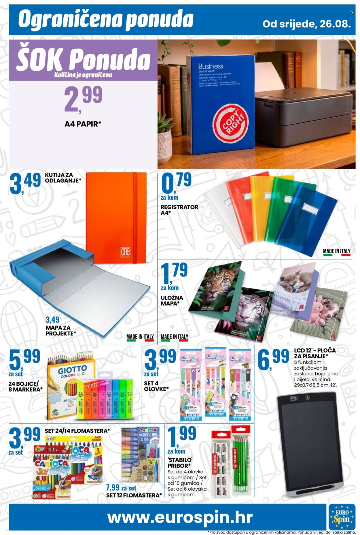 EUROSPIN katalog - SPECIALE BACK TO SCHOOL