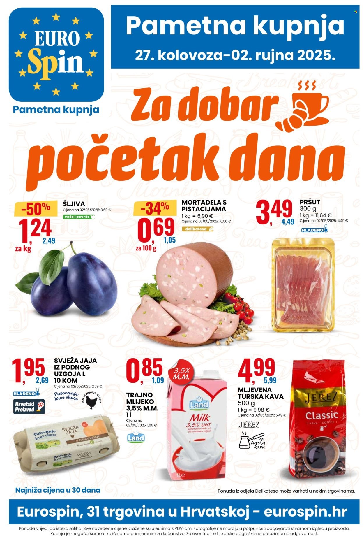 EUROSPIN katalog - Od srijede 27.08.2025.
