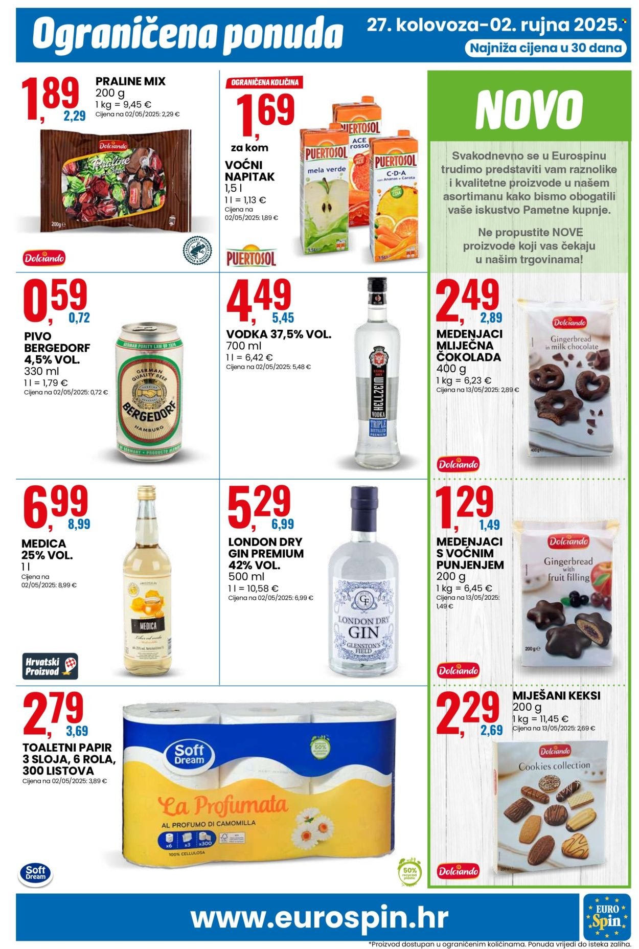 EUROSPIN katalog - Od srijede 27.08.2025.