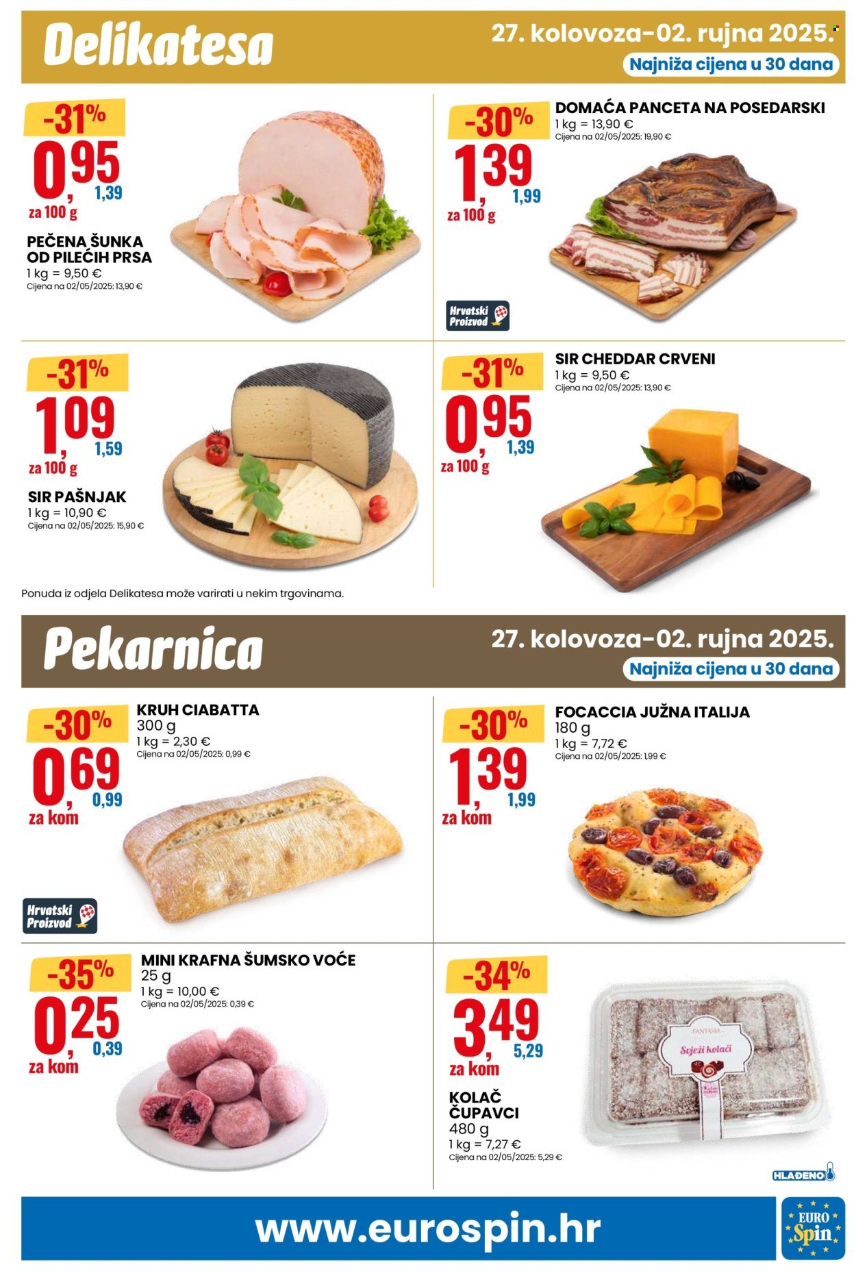 EUROSPIN katalog - Od srijede 27.08.2025.
