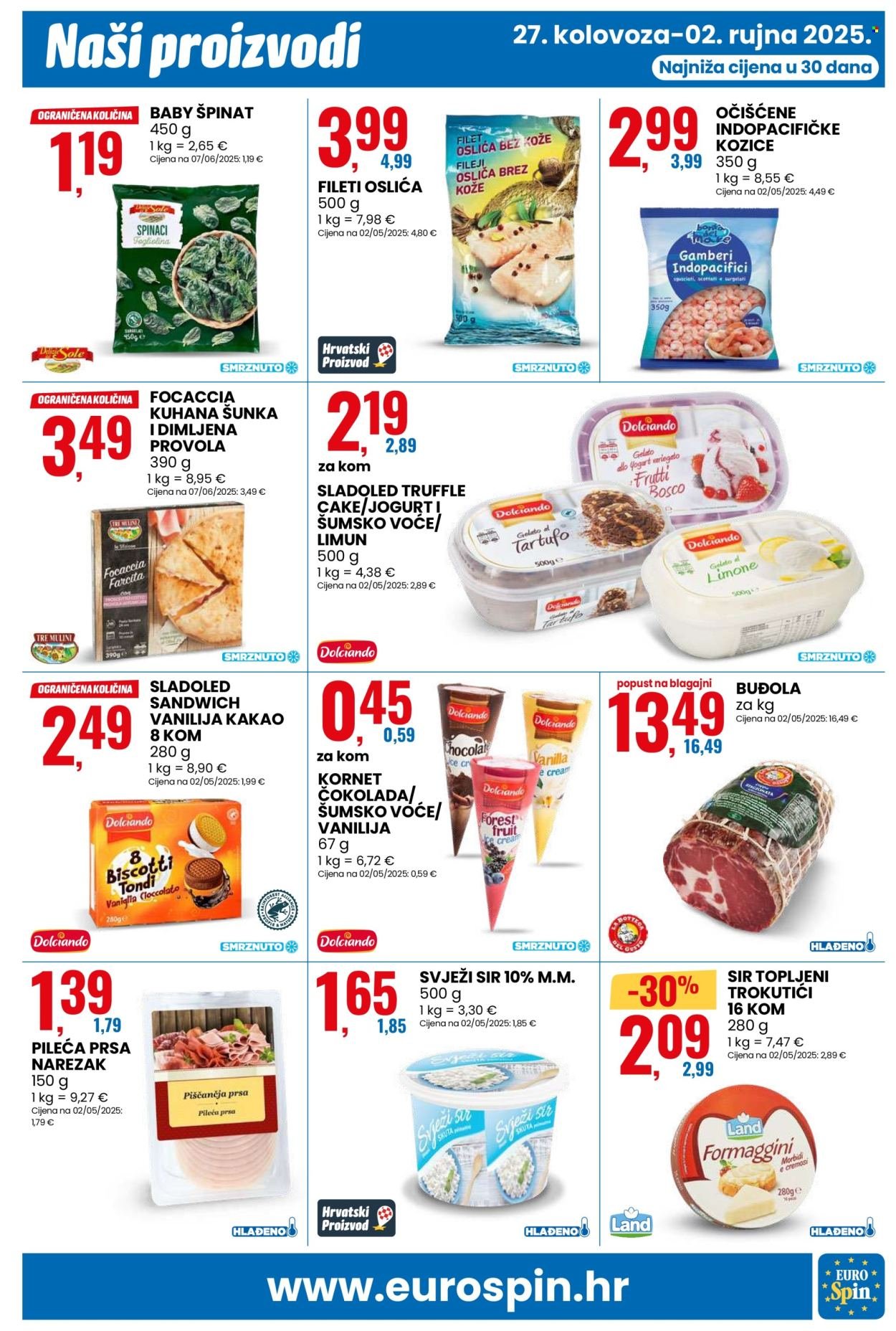 EUROSPIN katalog - Od srijede 27.08.2025.
