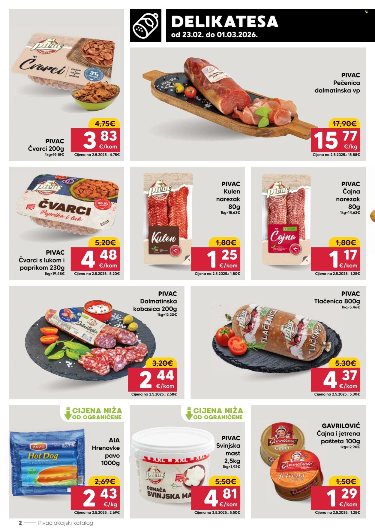 PIVAC katalog - Od ponedeljka 23.02.2026.