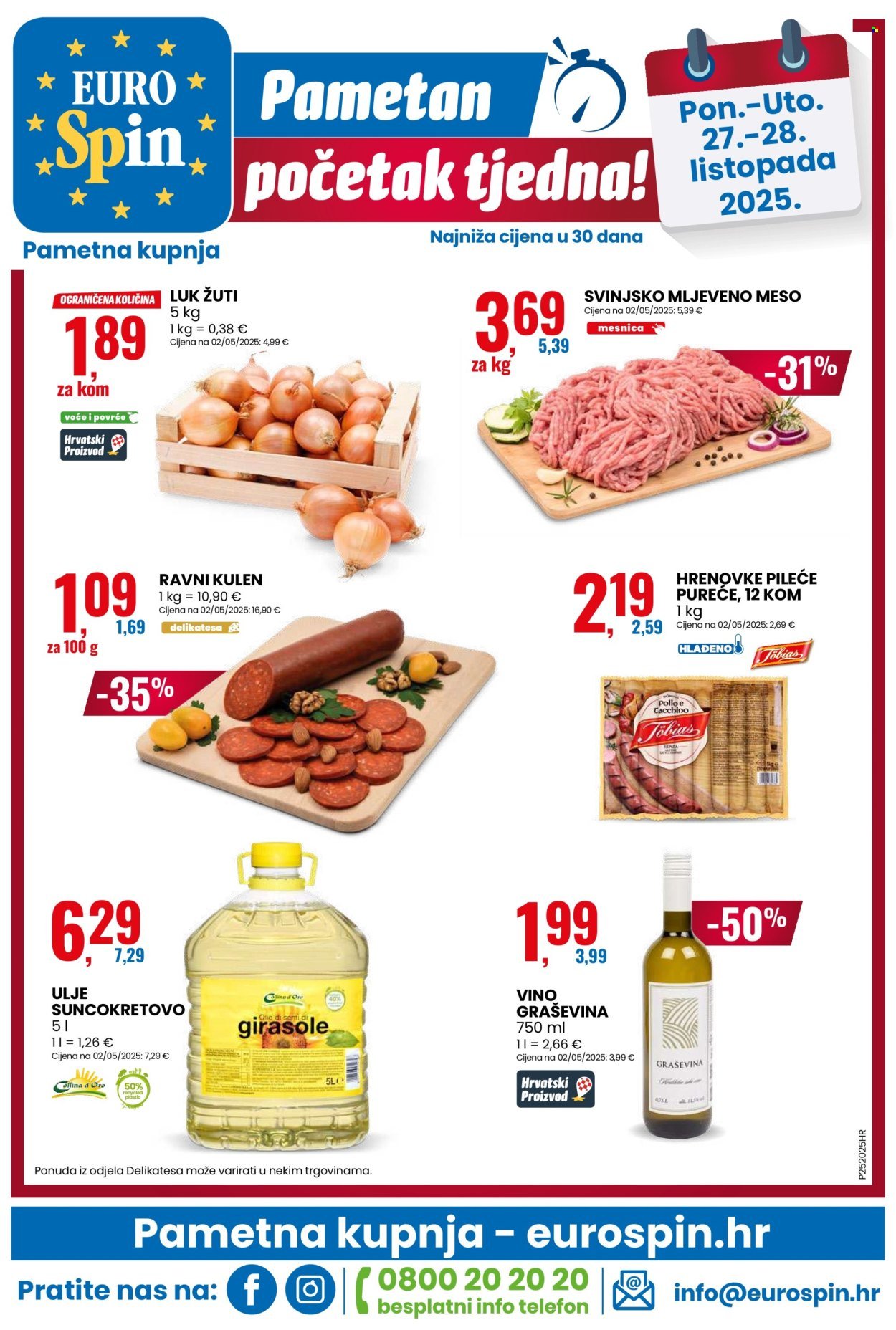 EUROSPIN katalog - Od srijede 22.10.2025.