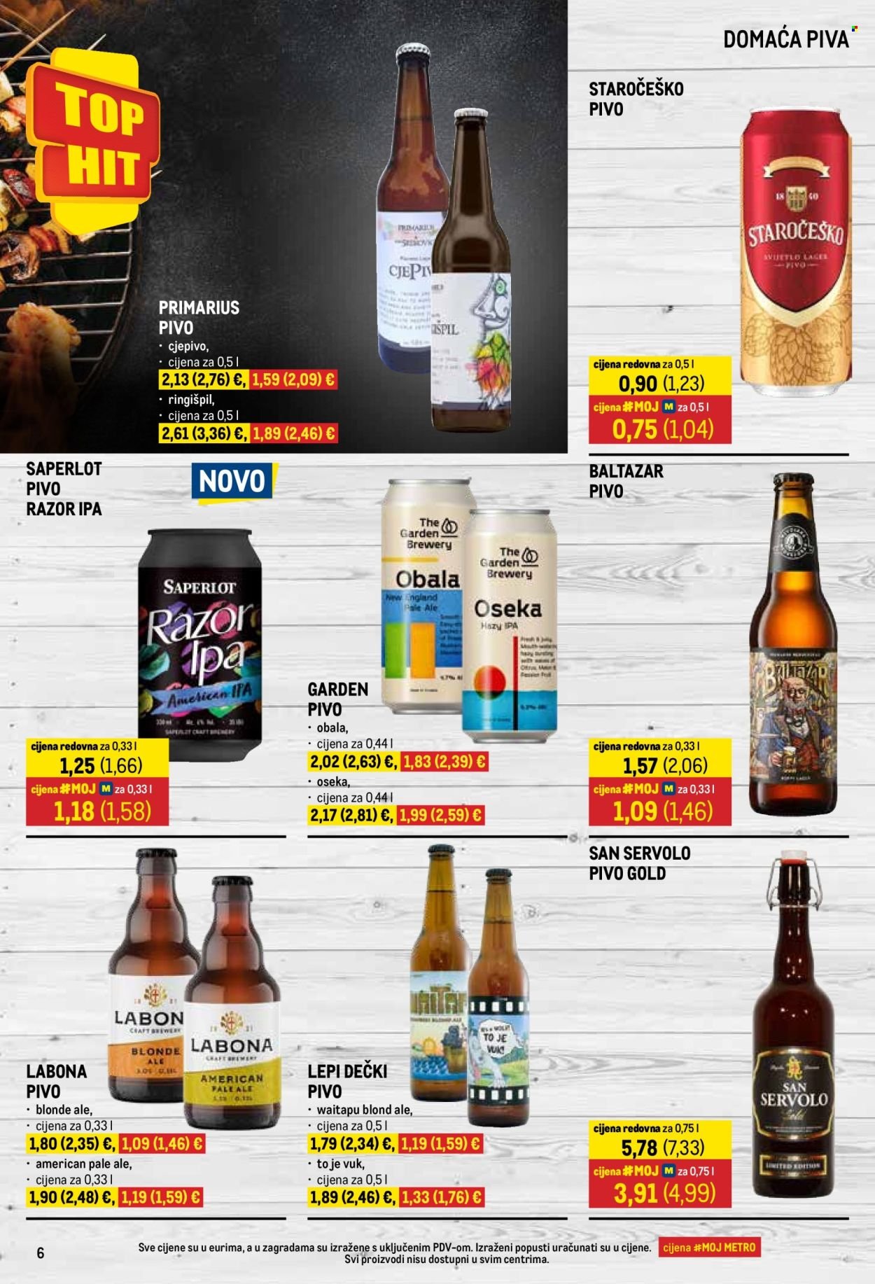 METRO katalog - Pivo & Burger
