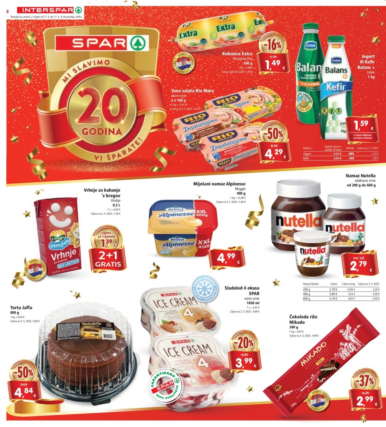 INTERSPAR katalog - Od srijede 11.06.2025.