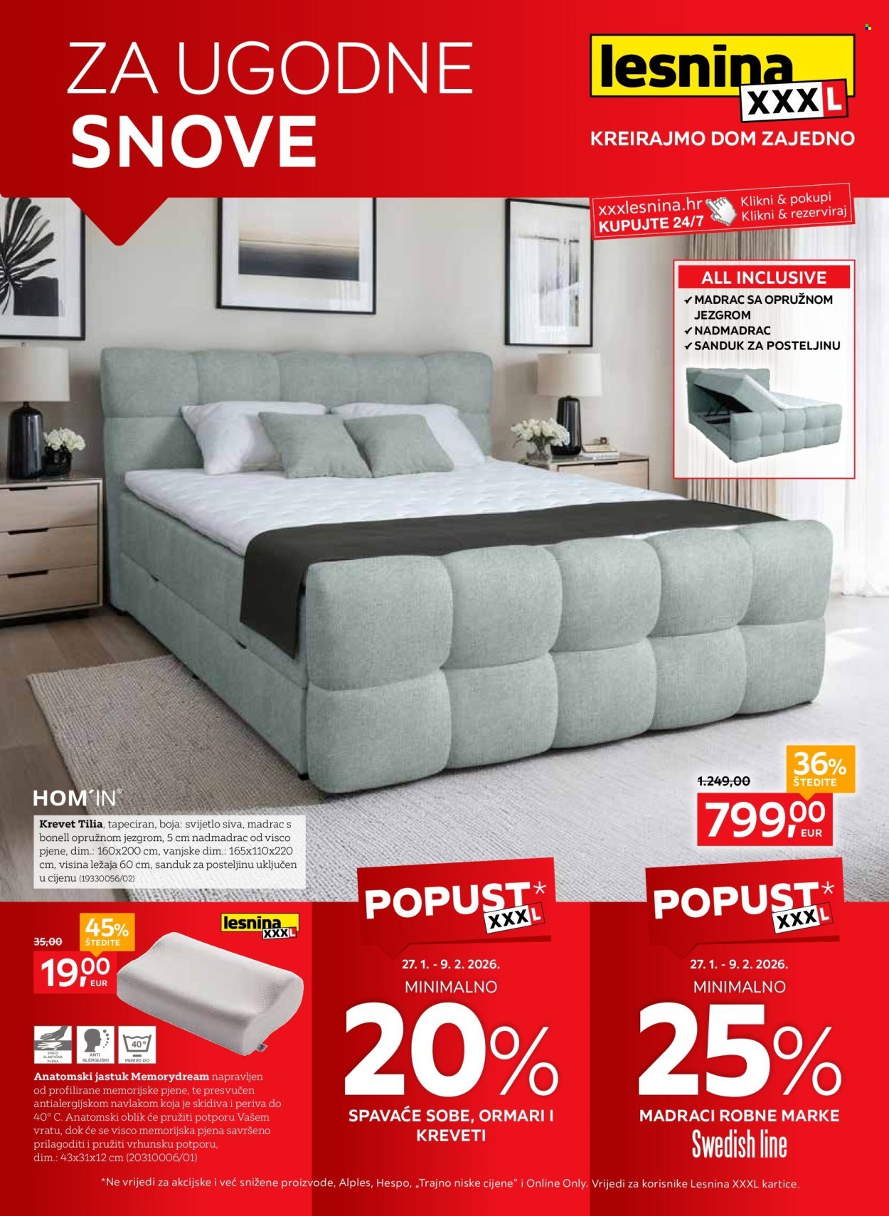 LESNINA katalog - Za ugodne snove