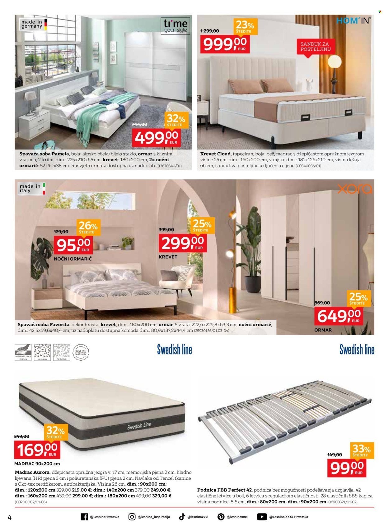 LESNINA katalog - Za ugodne snove