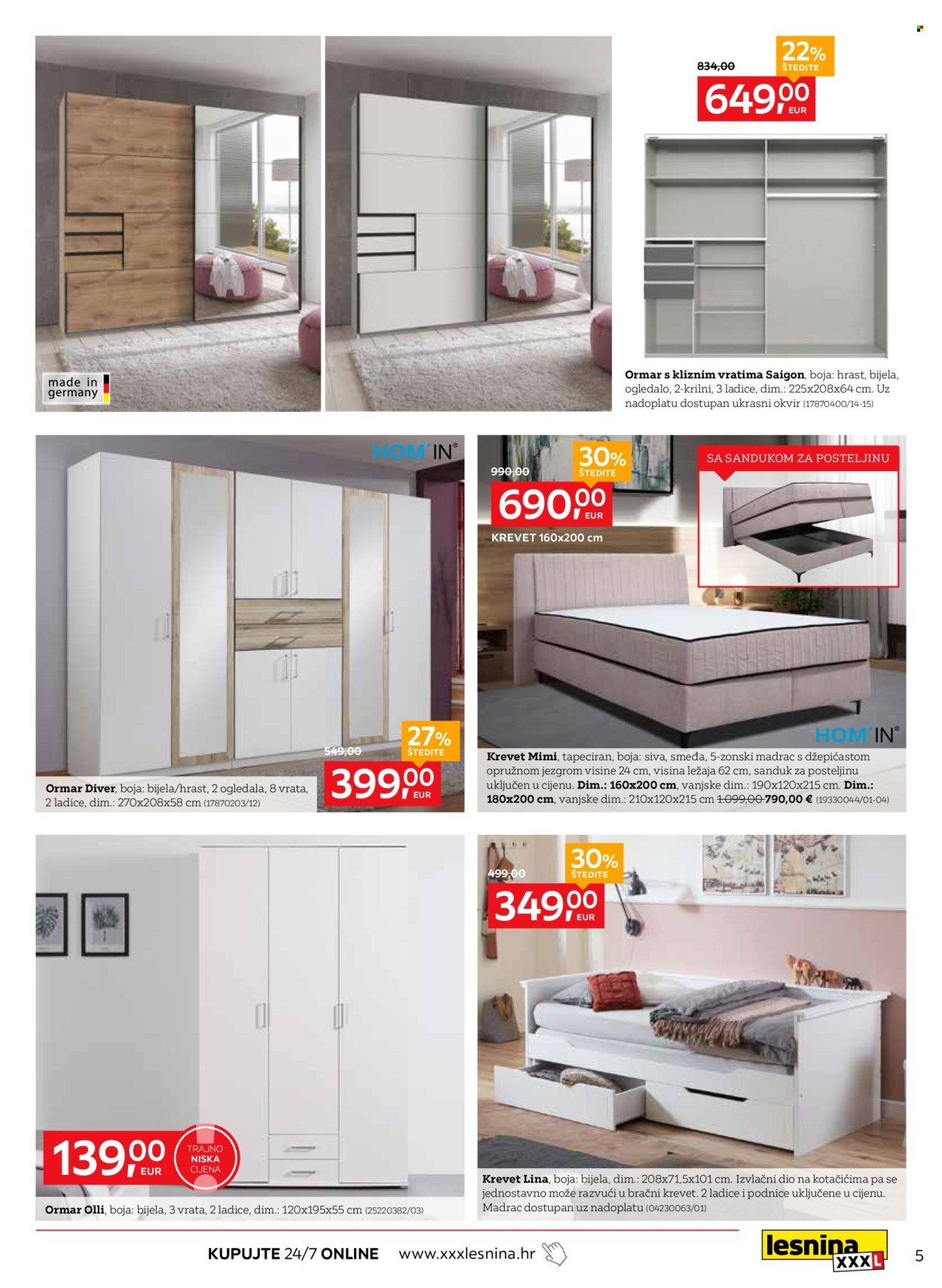 LESNINA katalog - Za ugodne snove