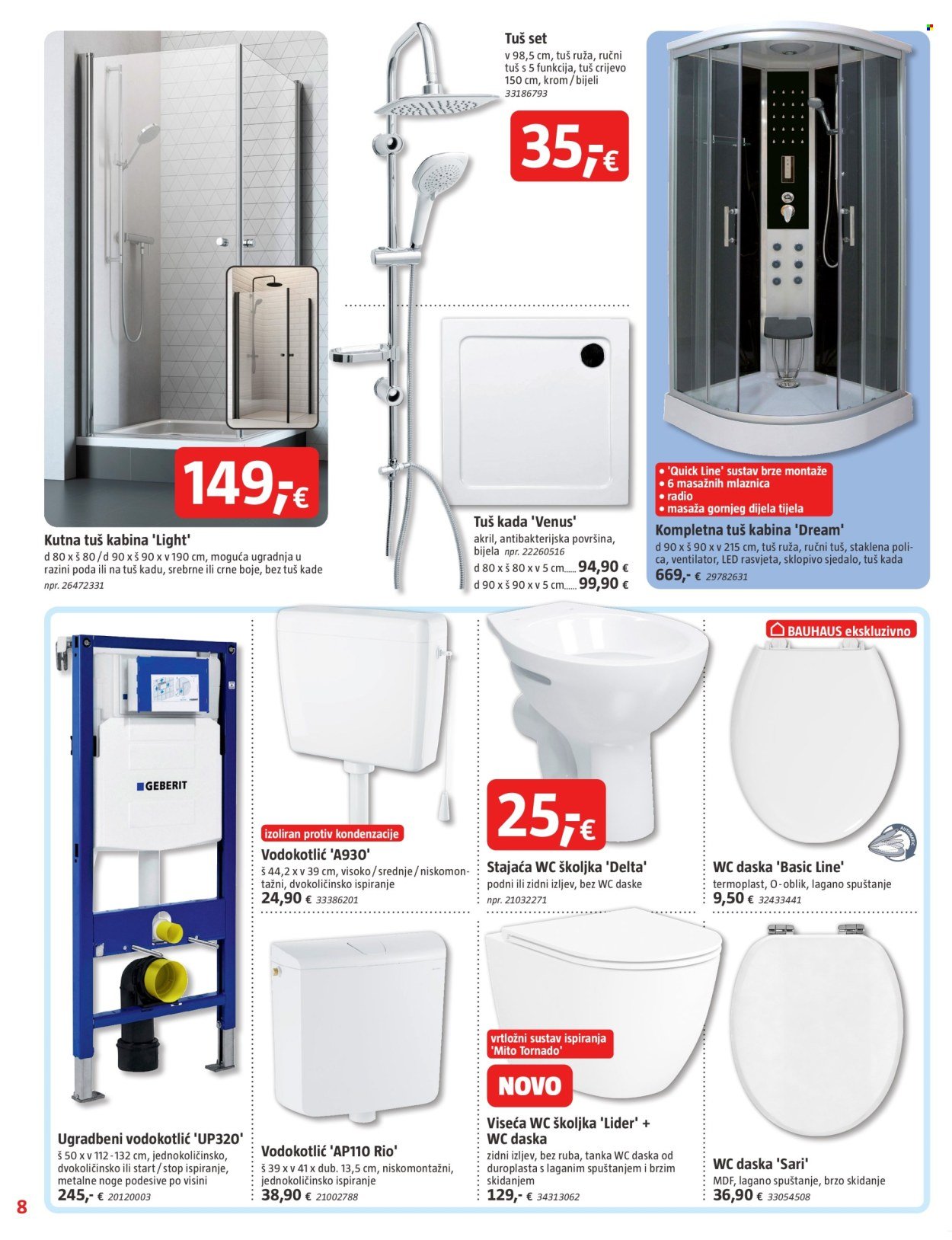 BAUHAUS katalog - Letak Kolovoz 2026