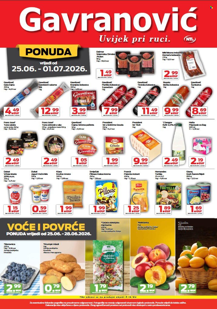 GAVRANOVIĆ katalog - Od četvrtka 25.06.2026.