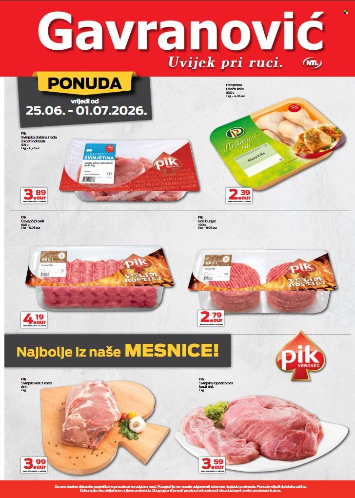 GAVRANOVIĆ katalog - Od četvrtka 25.06.2026.
