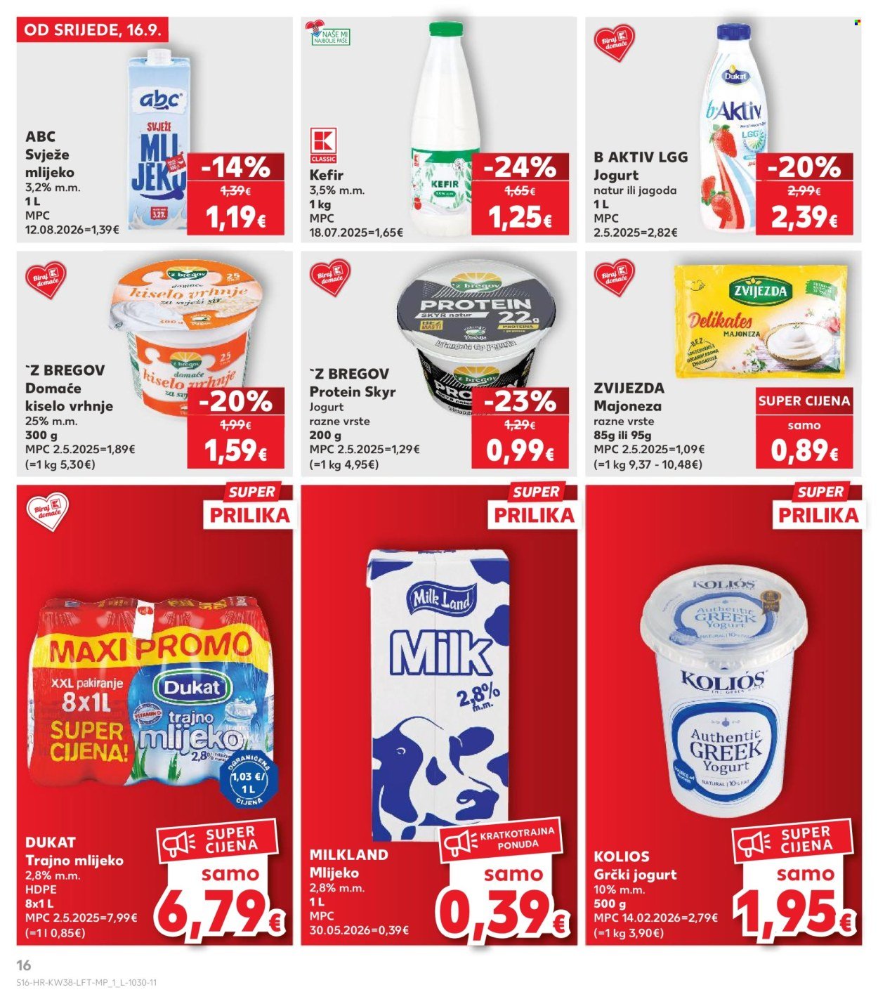 KAUFLAND katalog - Od srijede 16.09.2026.