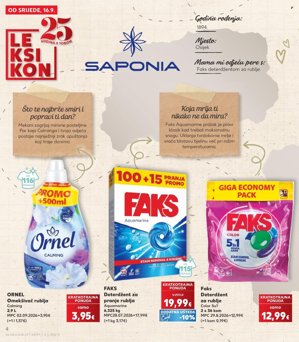 KAUFLAND katalog - Od srijede 16.09.2026.