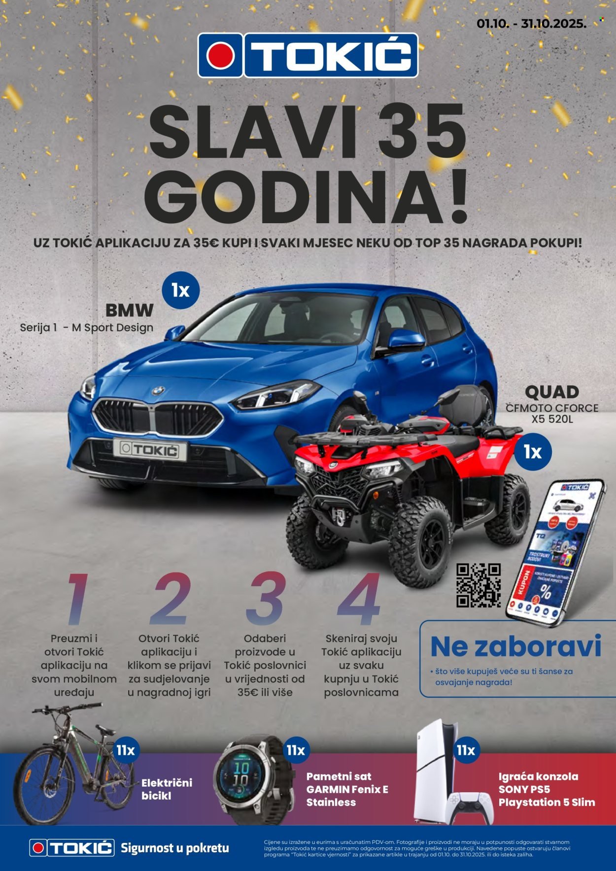 TOKIĆ katalog - Akcijski letak listopad 2025