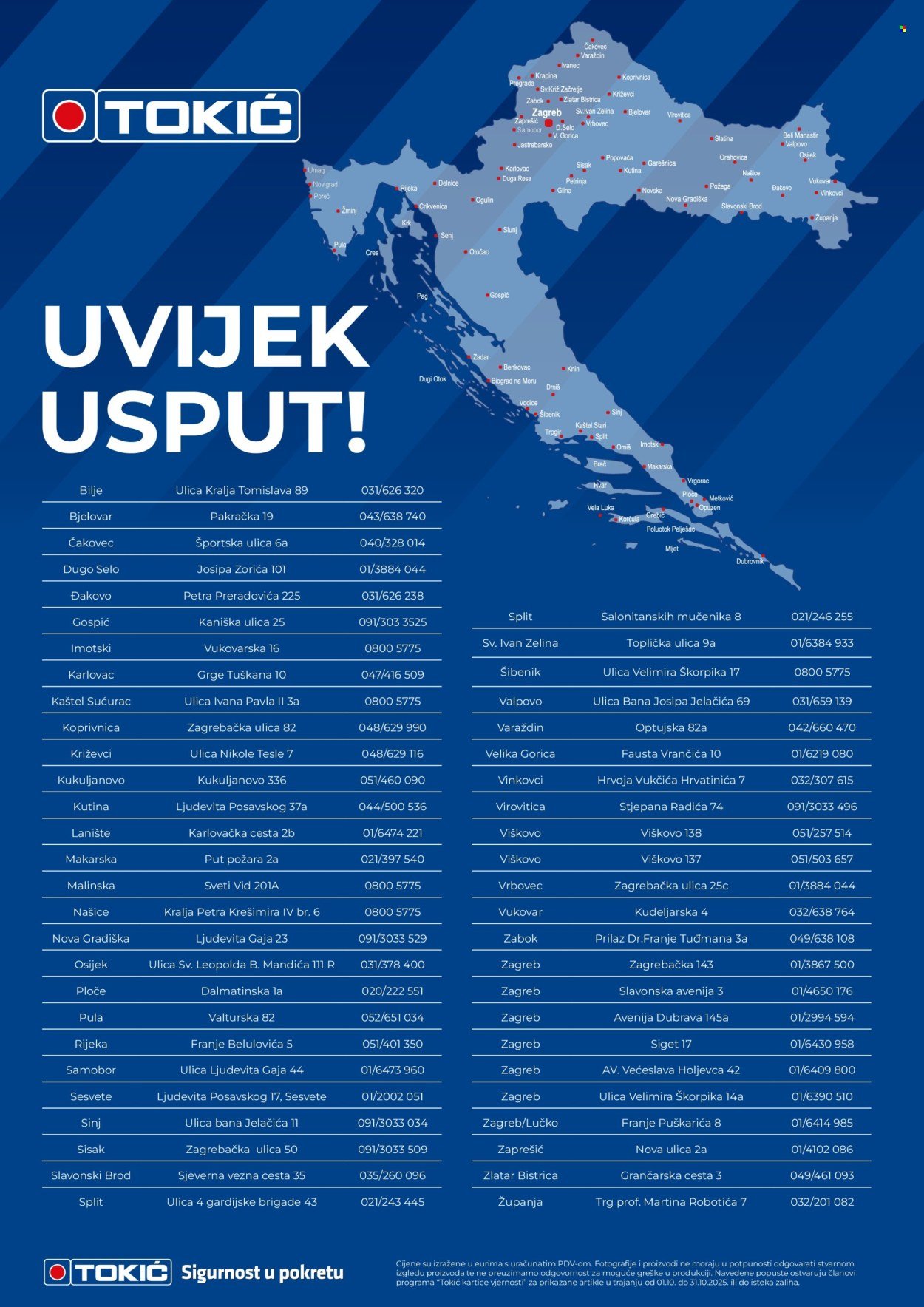 TOKIĆ katalog - Akcijski letak listopad 2025