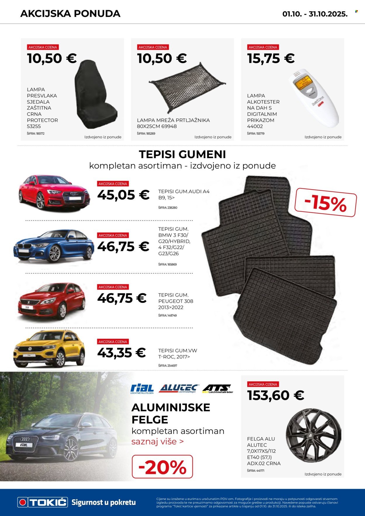 TOKIĆ katalog - Akcijski letak listopad 2025
