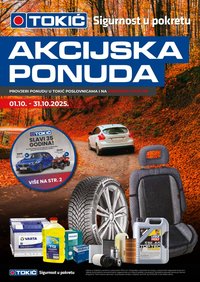 TOKIĆ katalog - Akcijski letak listopad 2025