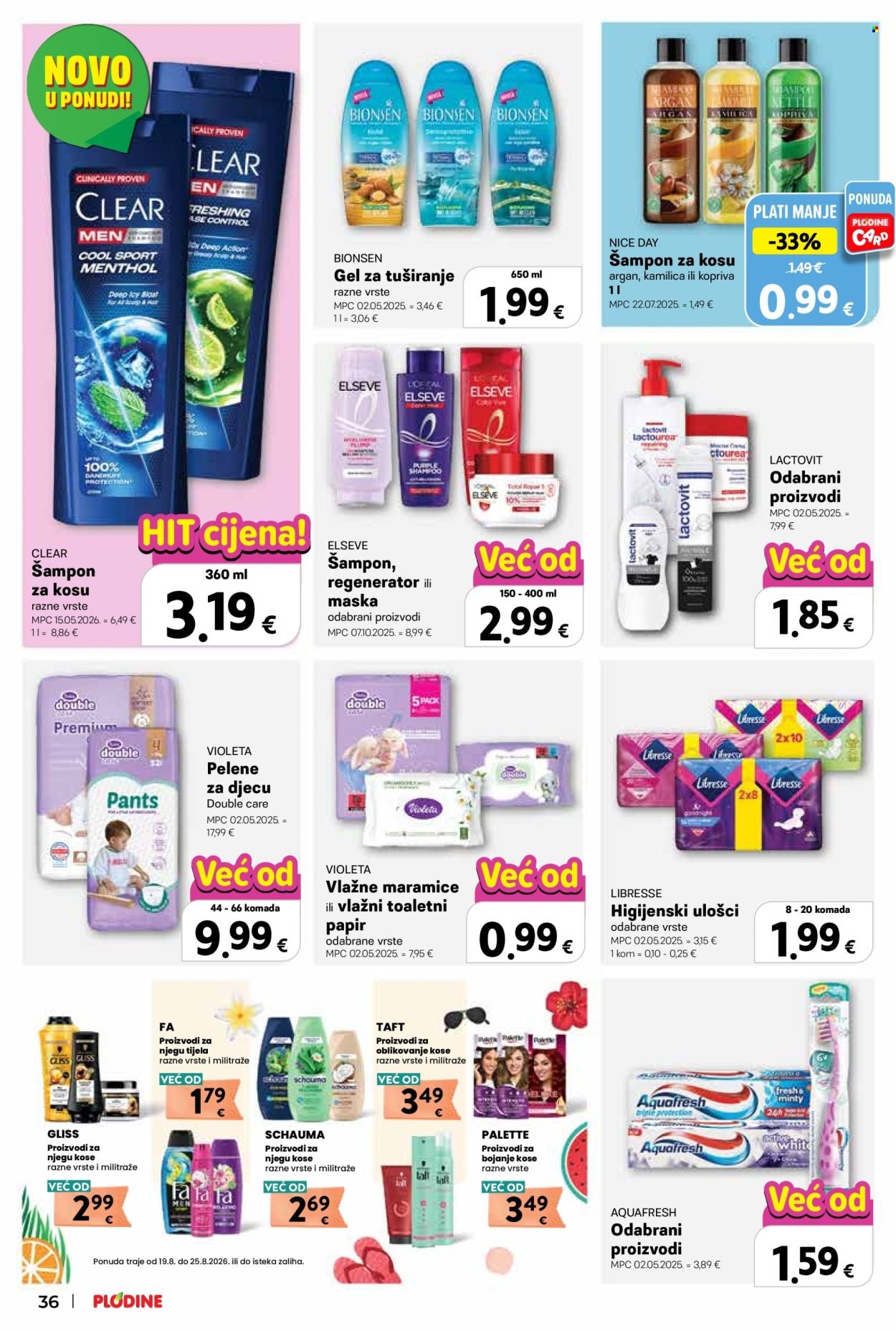 PLODINE katalog - Od srijede 19.08.2026.