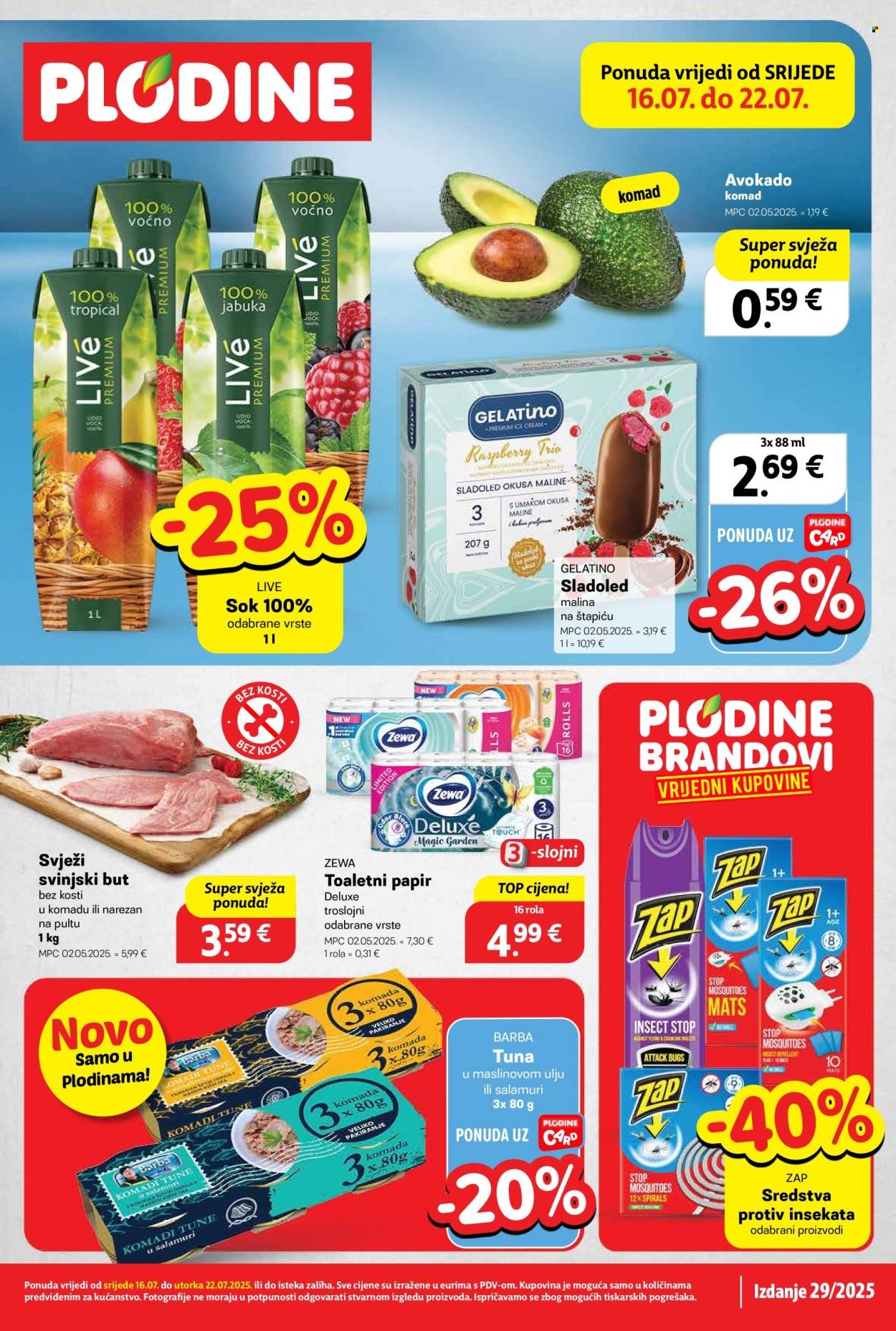 PLODINE katalog - Od srijede 16.07.2025.
