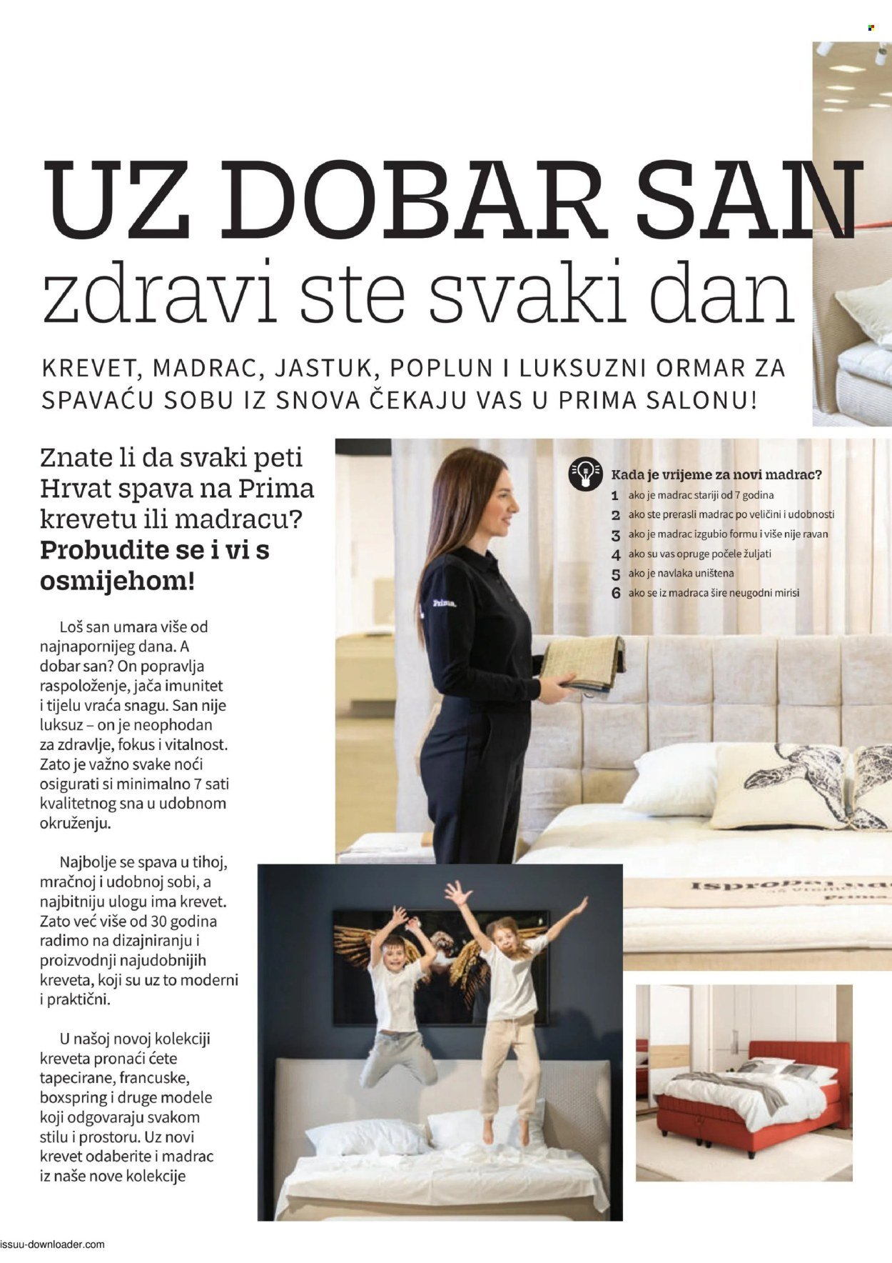 PRIMA katalog - Letak Spavanje listopad 2025.