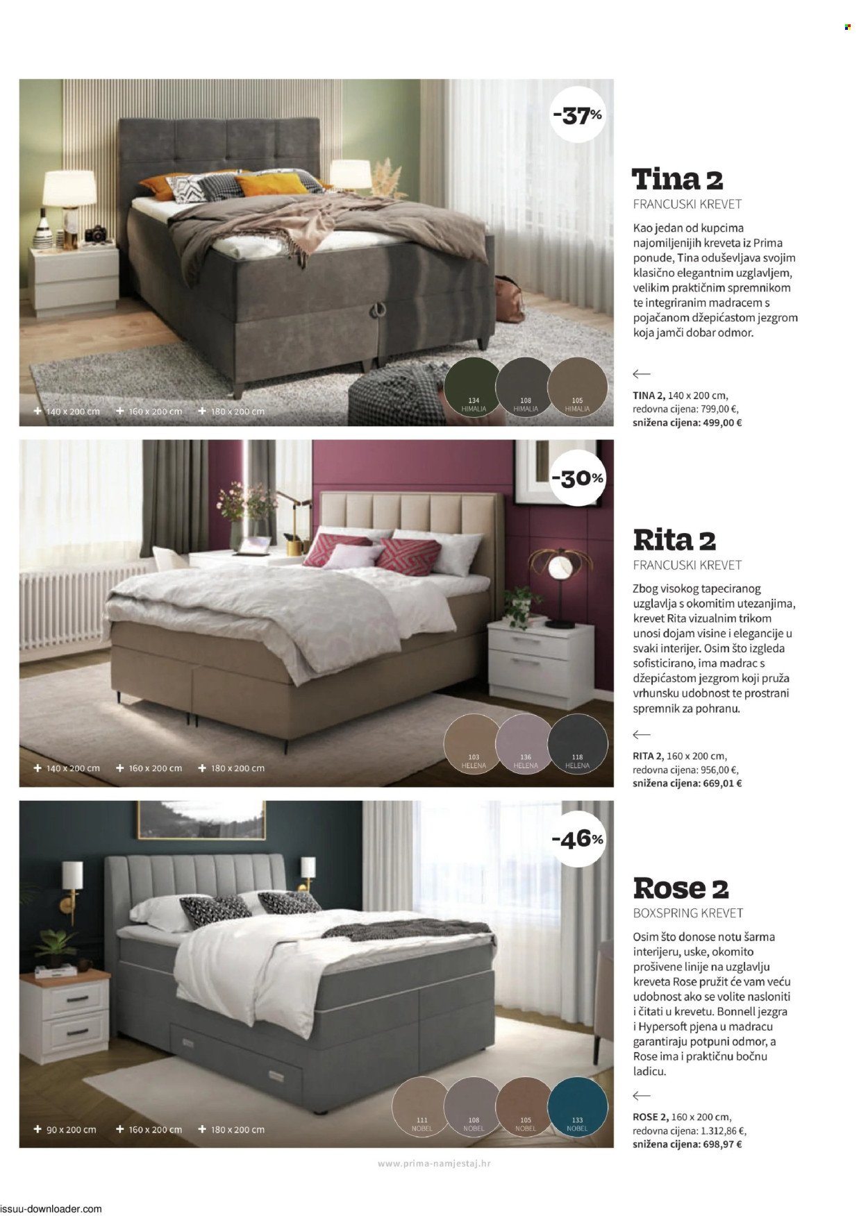 PRIMA katalog - Letak Spavanje listopad 2025.