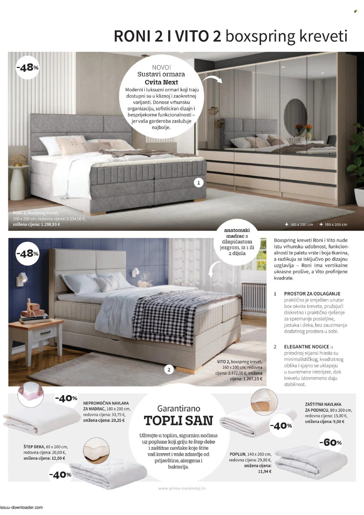 PRIMA katalog - Letak Spavanje listopad 2025.