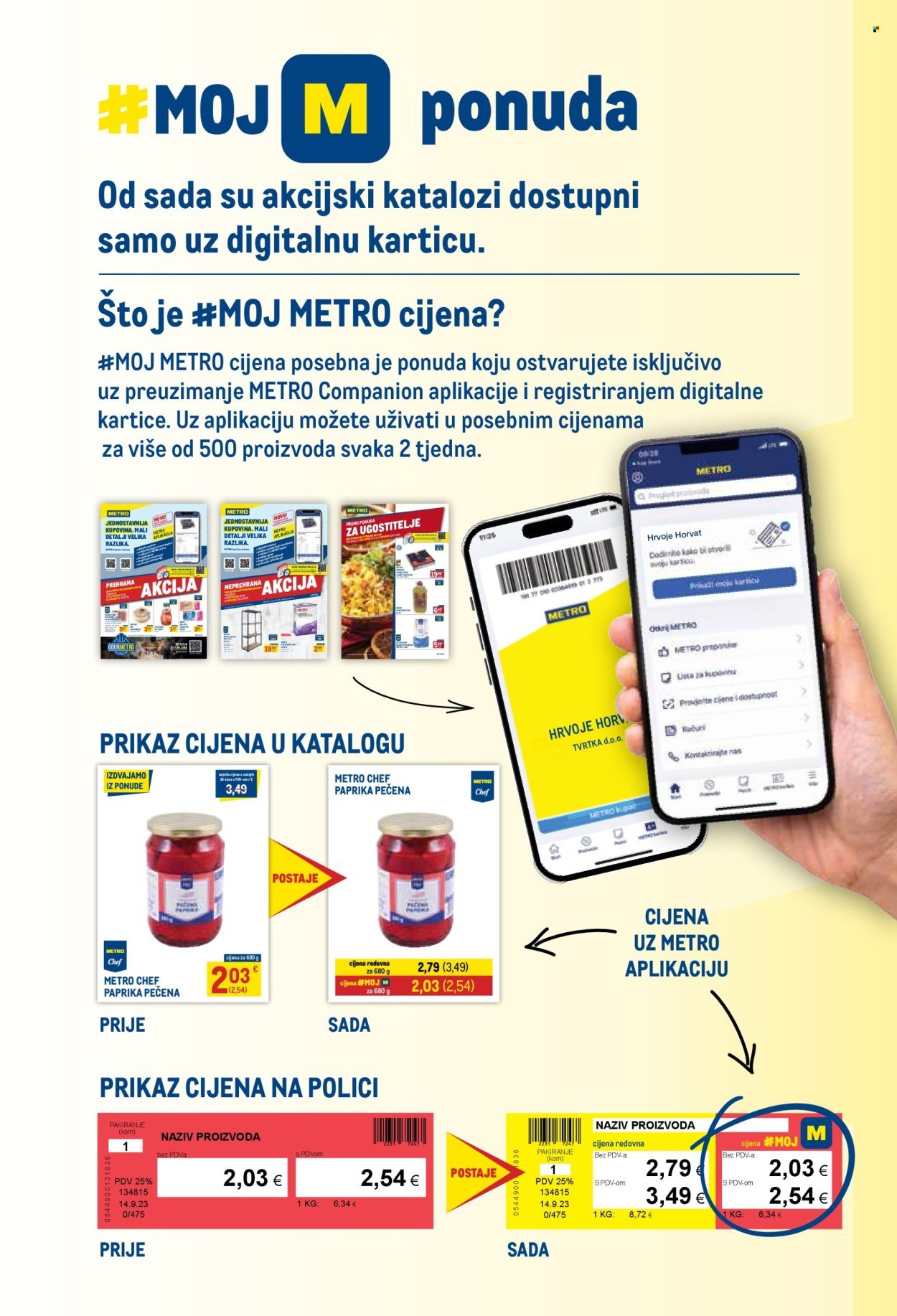 METRO katalog - Prehrana i neprehrana
