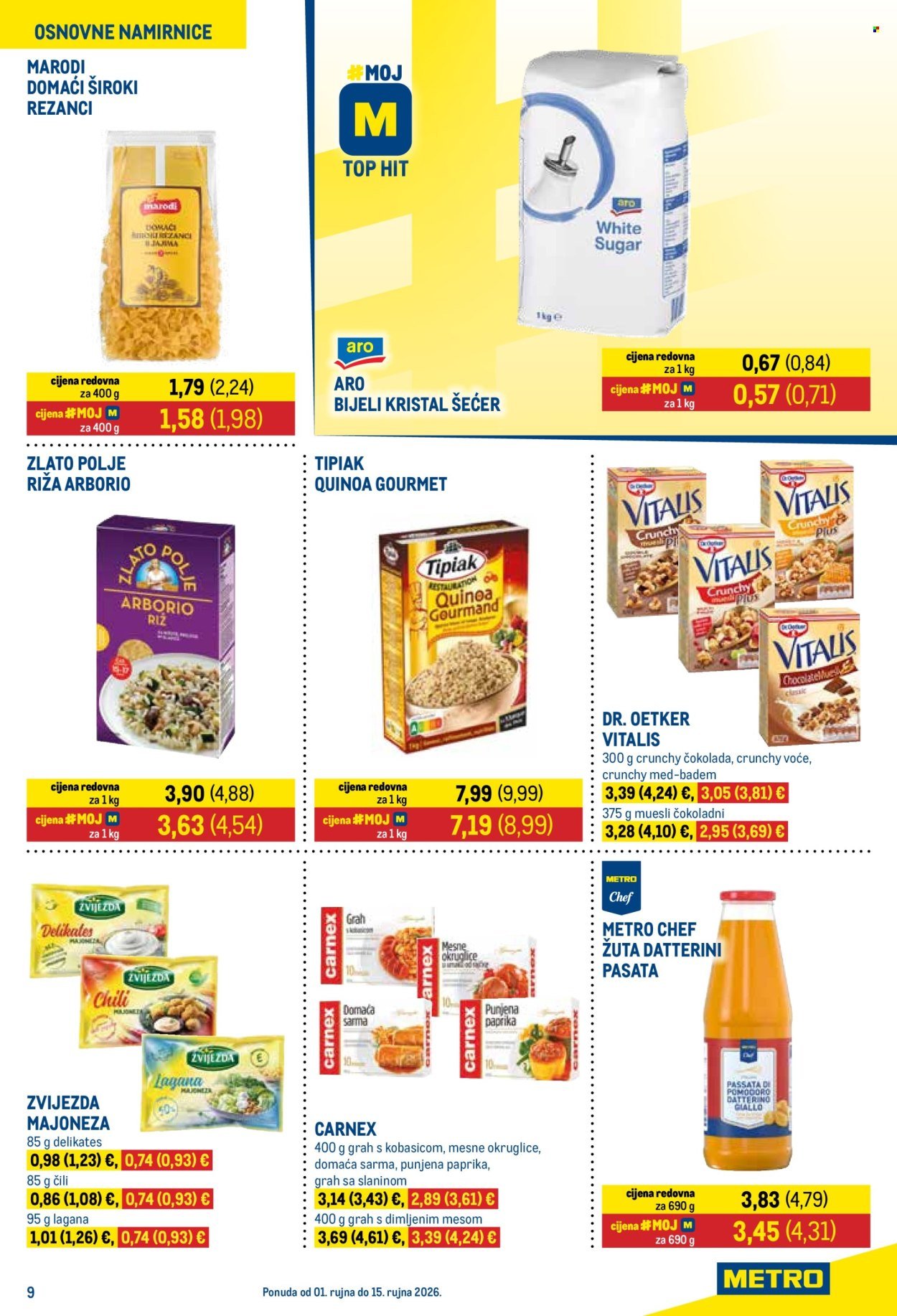 METRO katalog - Prehrana i neprehrana