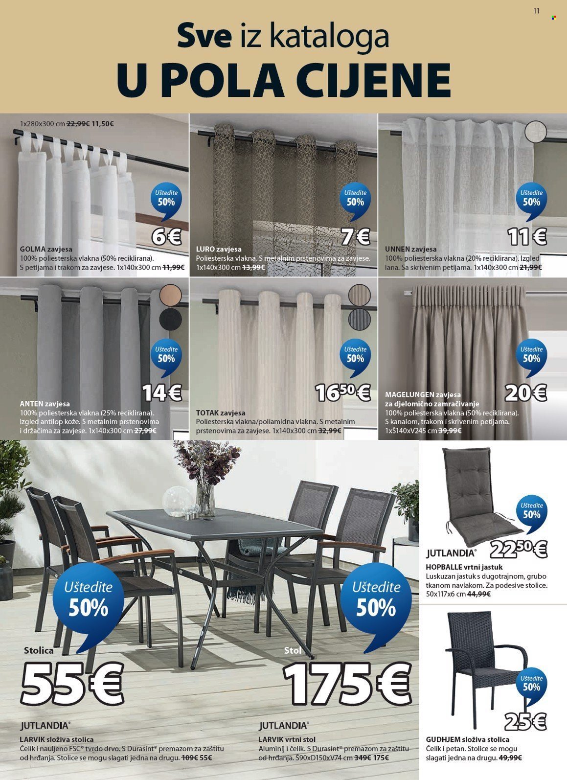 JYSK katalog - Sve iz kataloga U POLA CIJENE