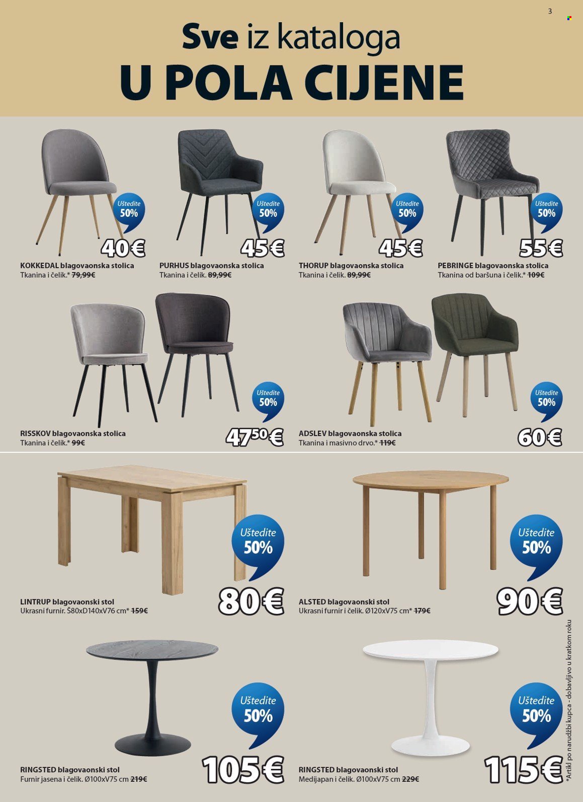 JYSK katalog - Sve iz kataloga U POLA CIJENE