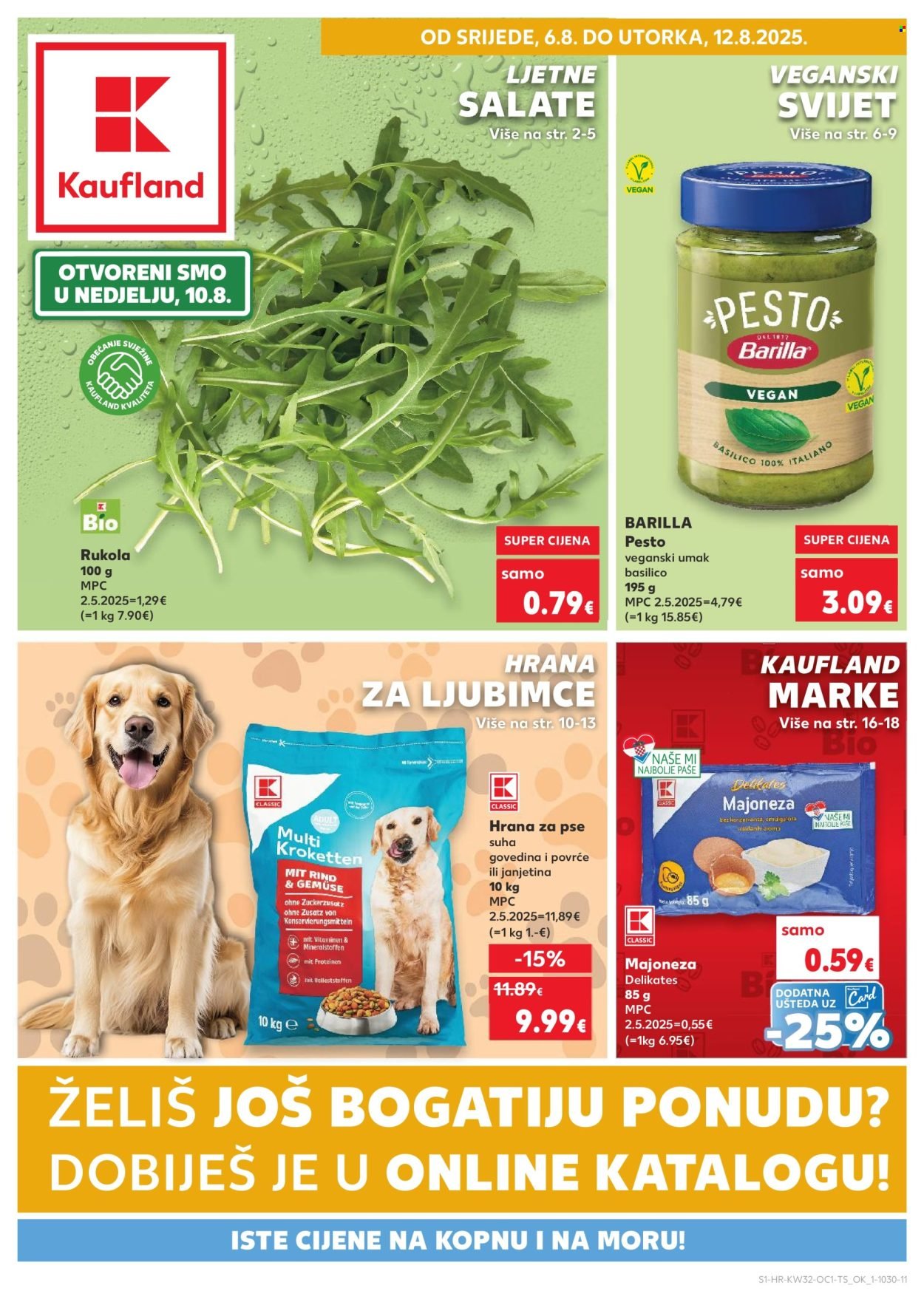 KAUFLAND katalog - Od srijede 06.08.2025.
