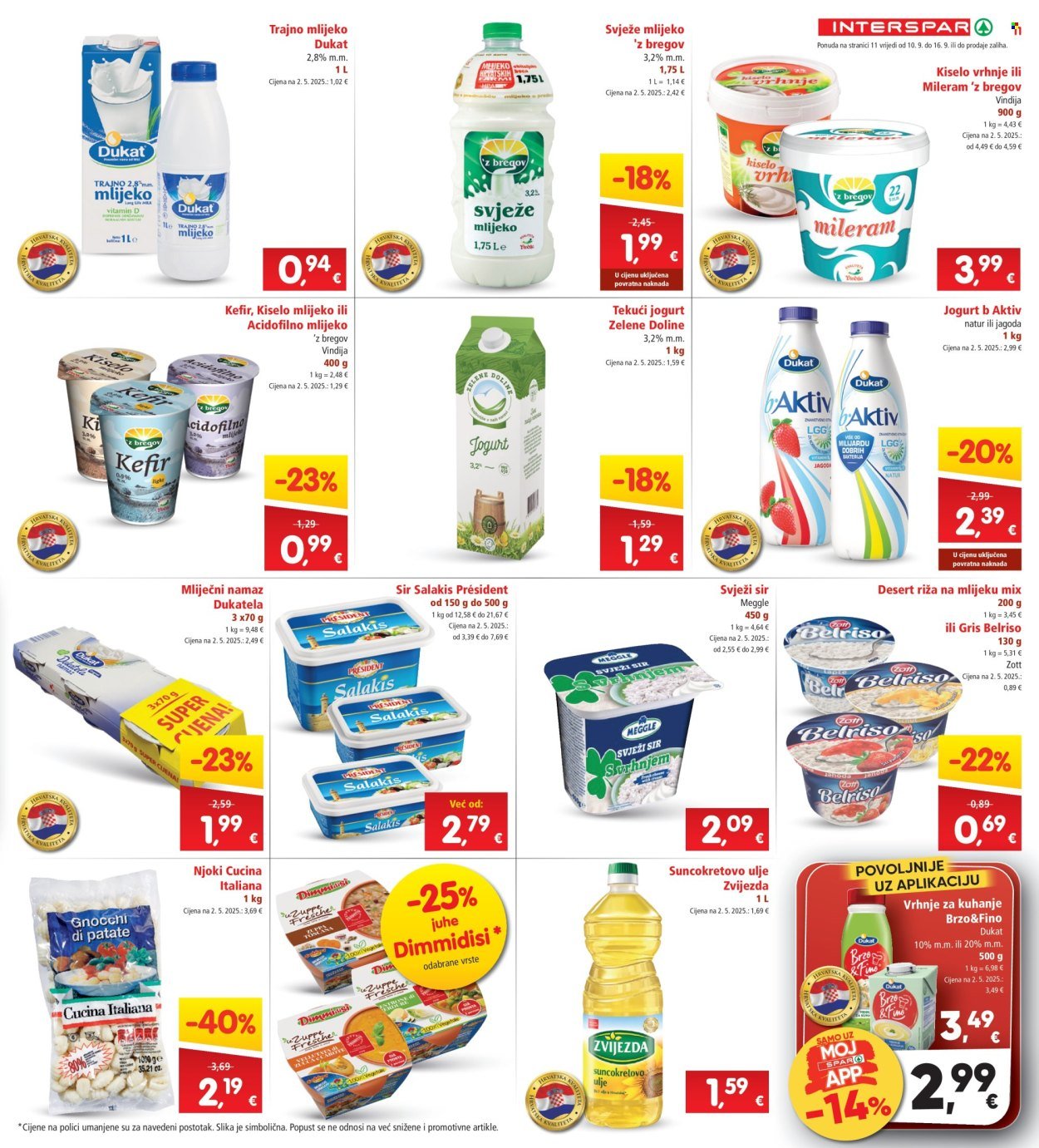 INTERSPAR katalog - Od srijede 10.09.2025.