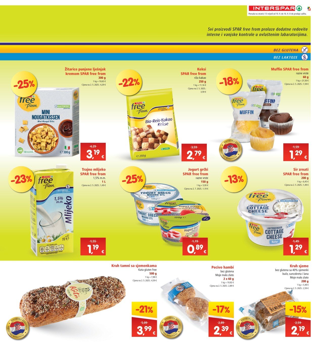 INTERSPAR katalog - Od srijede 10.09.2025.