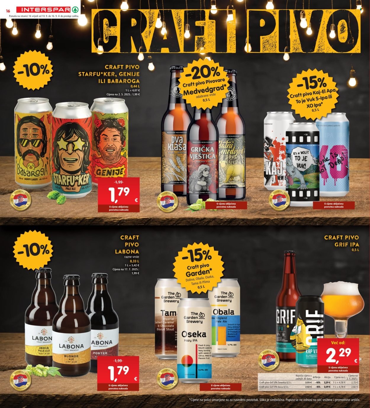 INTERSPAR katalog - Od srijede 10.09.2025.