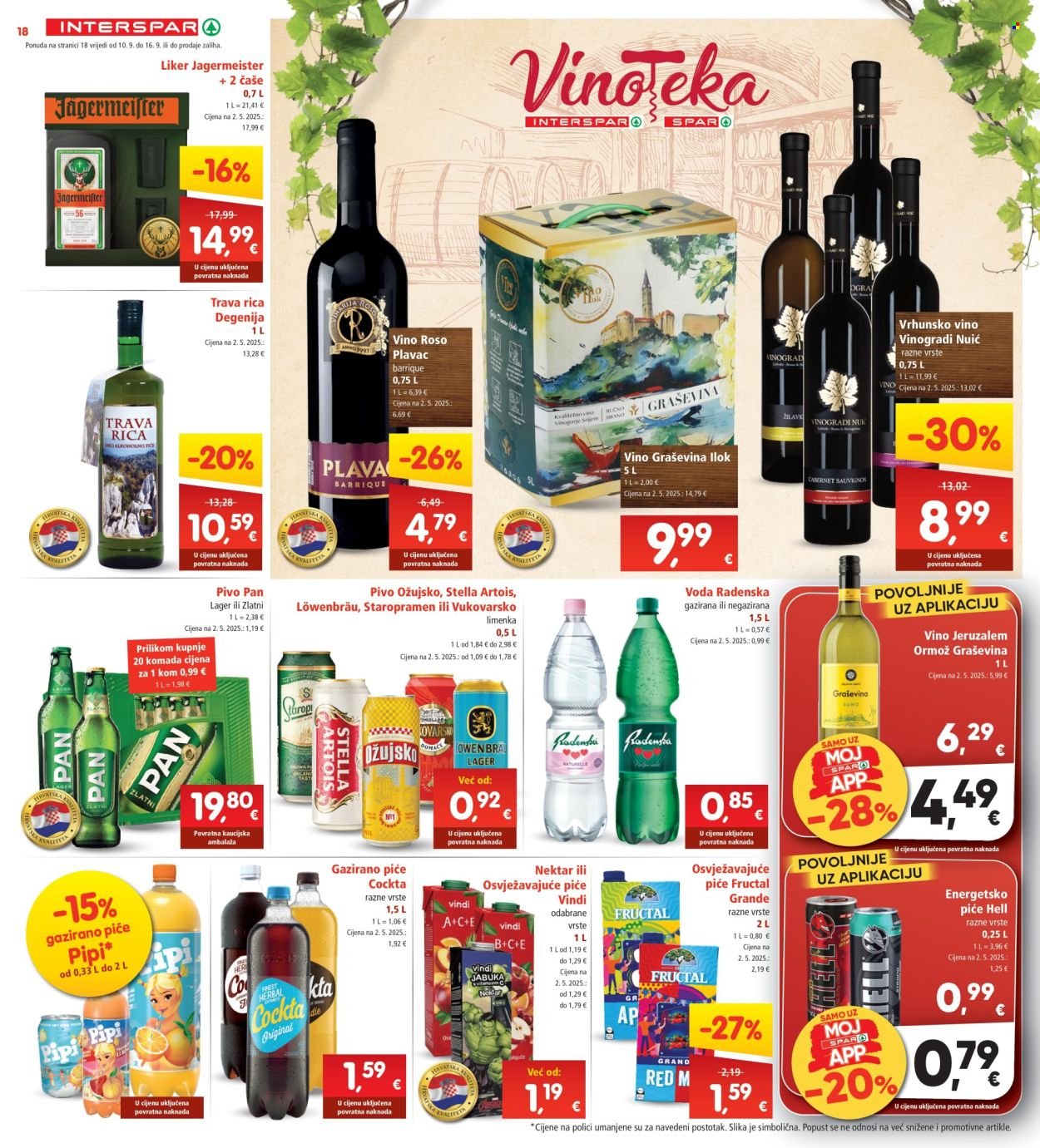 INTERSPAR katalog - Od srijede 10.09.2025.