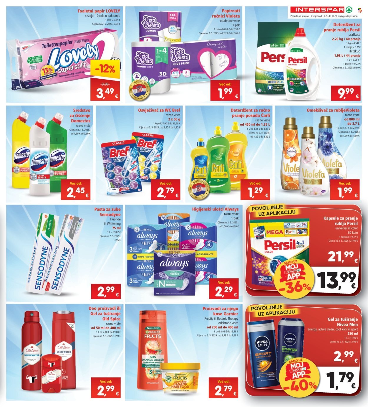 INTERSPAR katalog - Od srijede 10.09.2025.