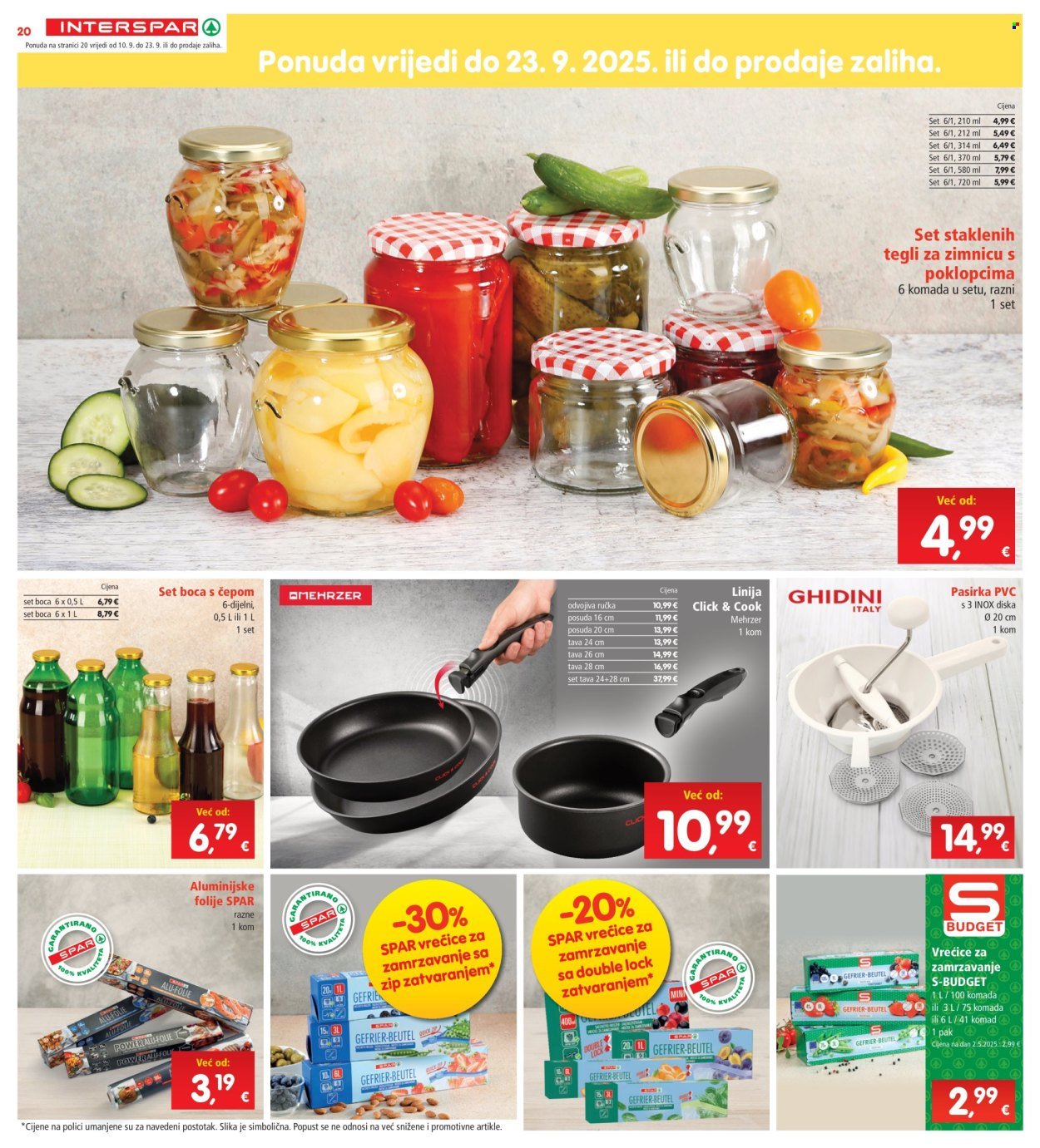 INTERSPAR katalog - Od srijede 10.09.2025.