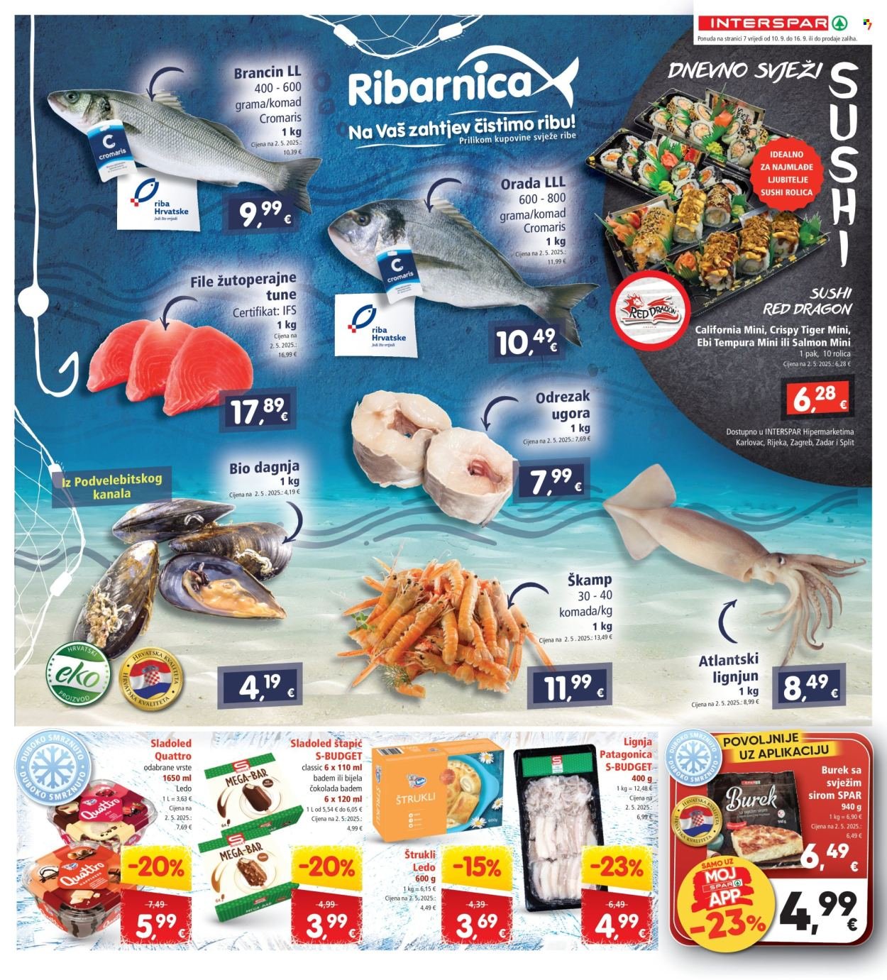 INTERSPAR katalog - Od srijede 10.09.2025.